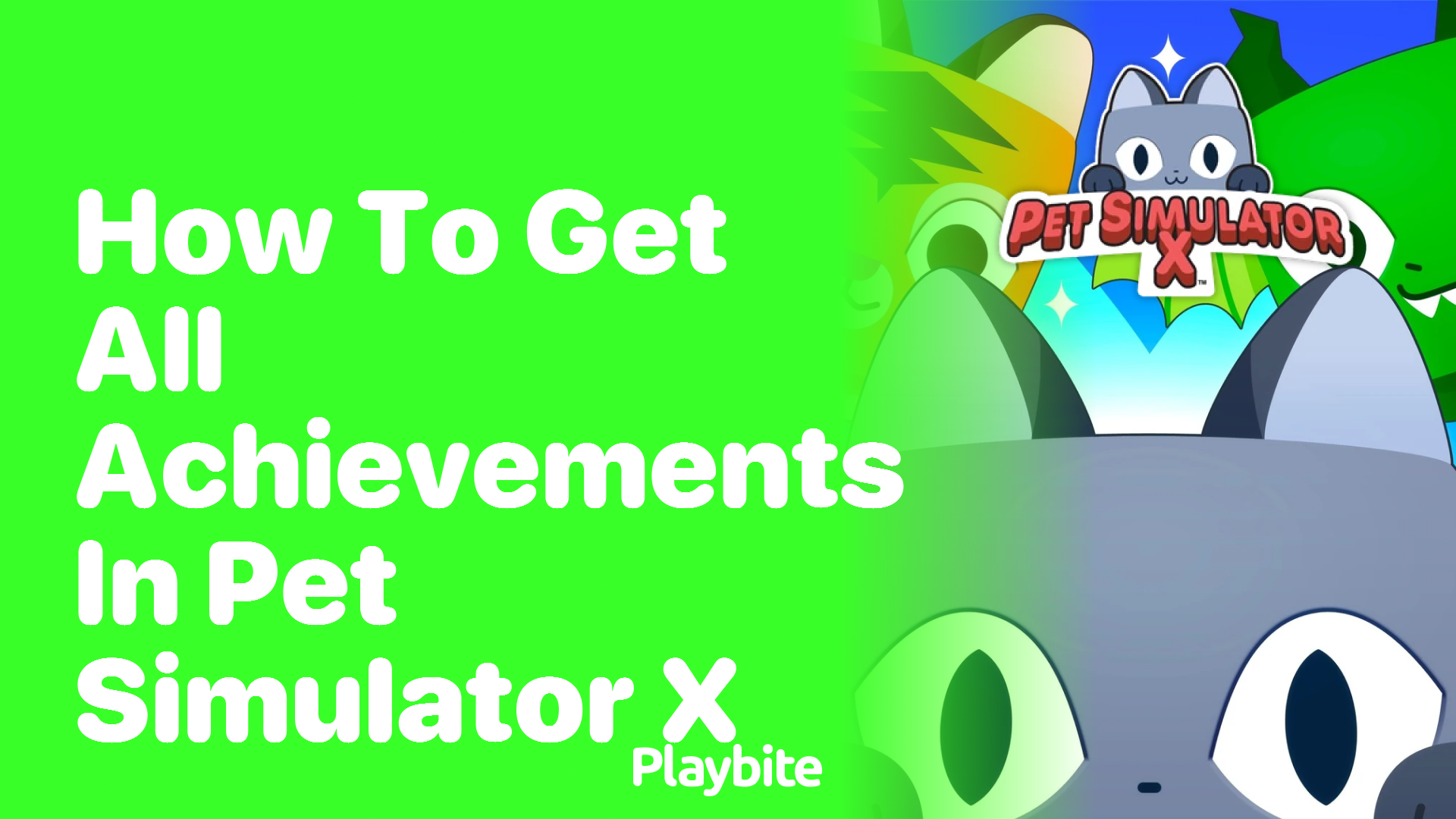 How to get all Achievements in Pet Simulator X