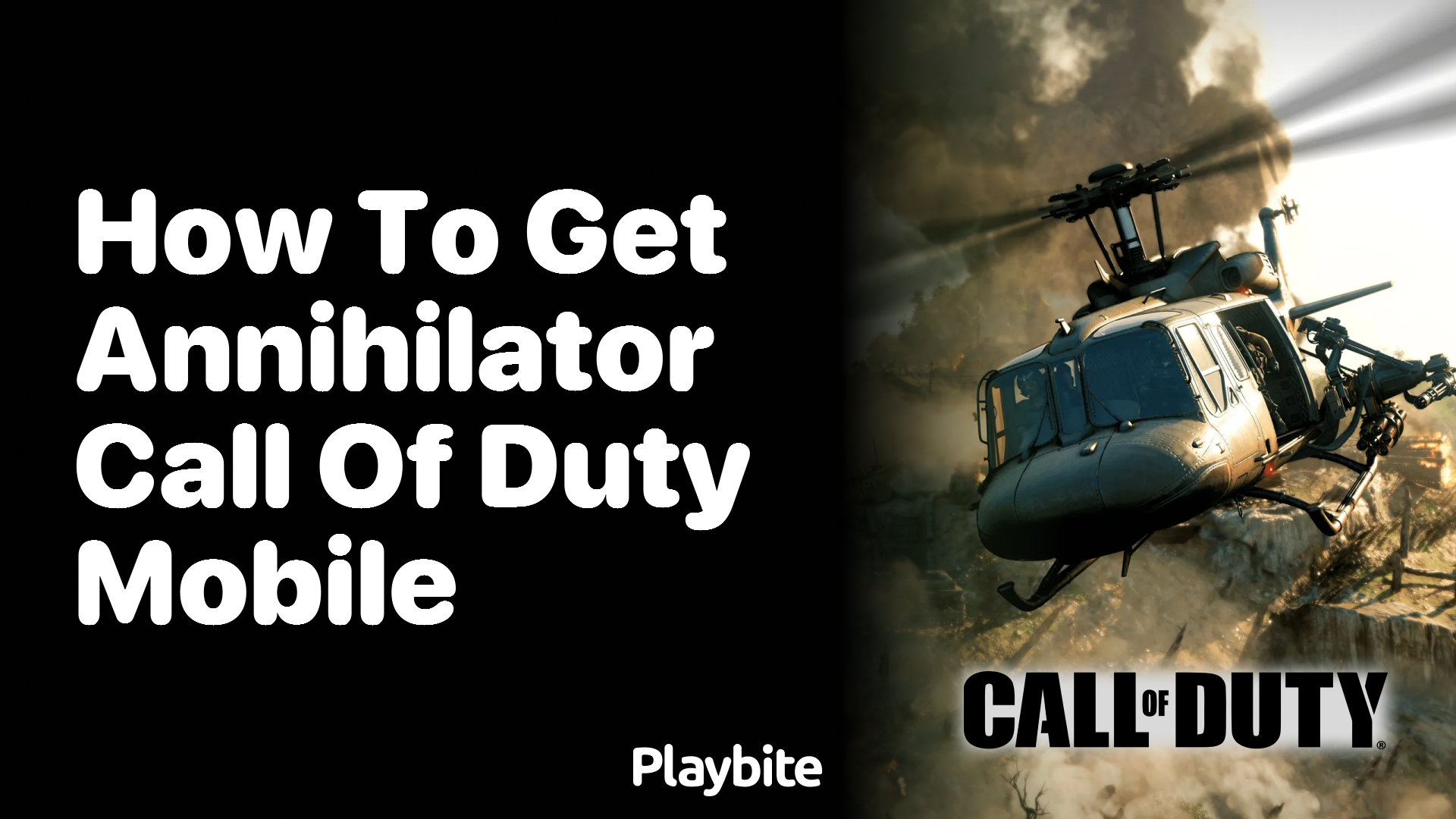 How to Get the Annihilator in Call of Duty Mobile