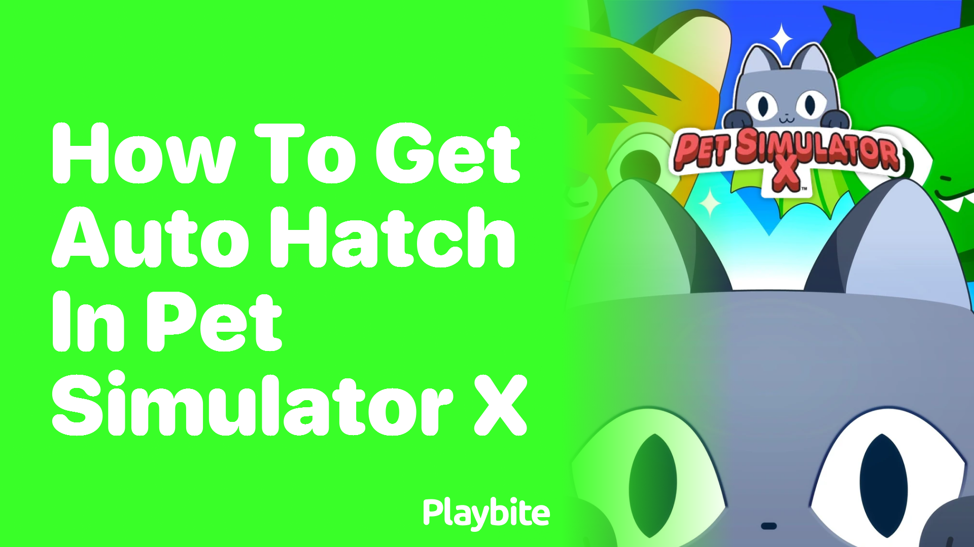 How to Get Auto Hatch in Pet Simulator X