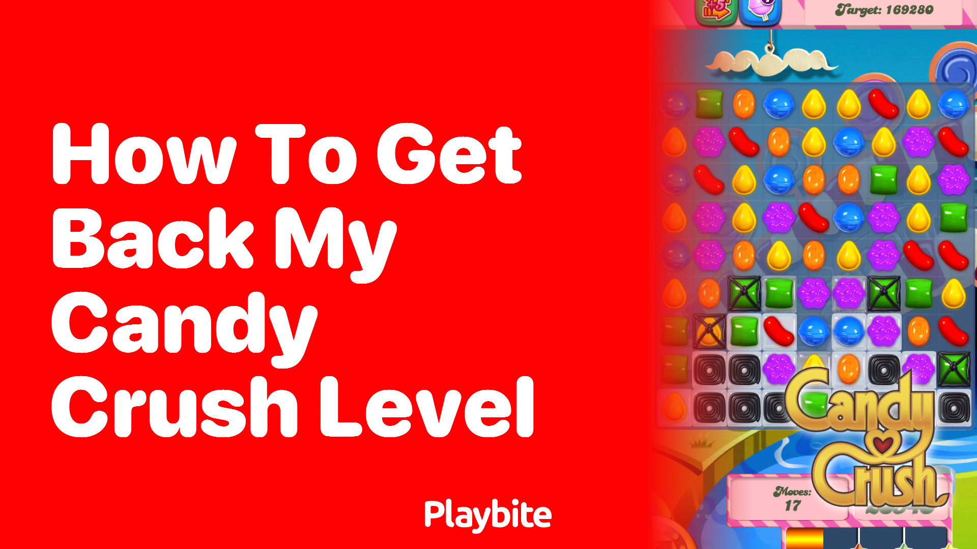 How to Restore Your Candy Crush Level