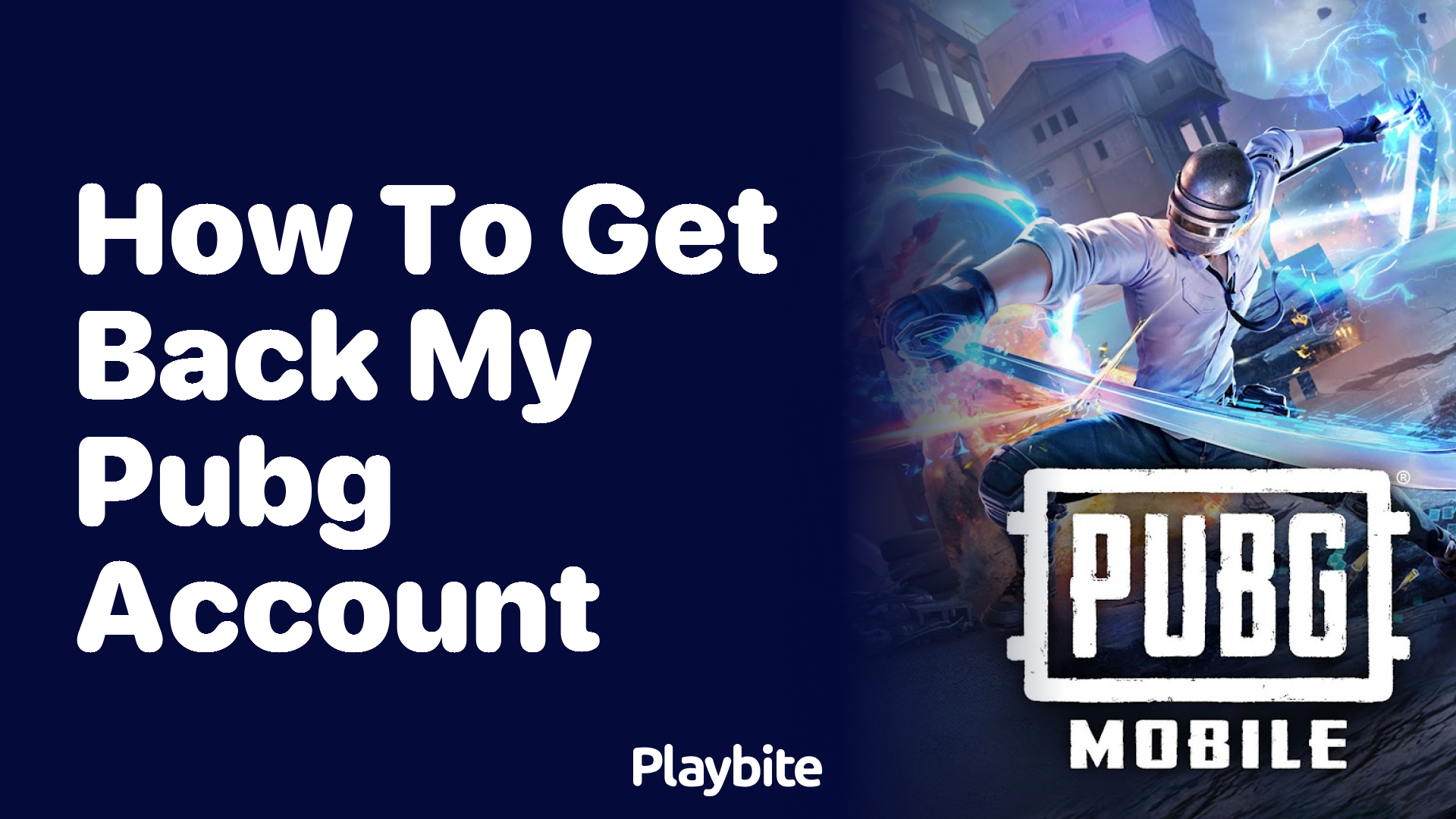 How to Recover Your PUBG Account Safely