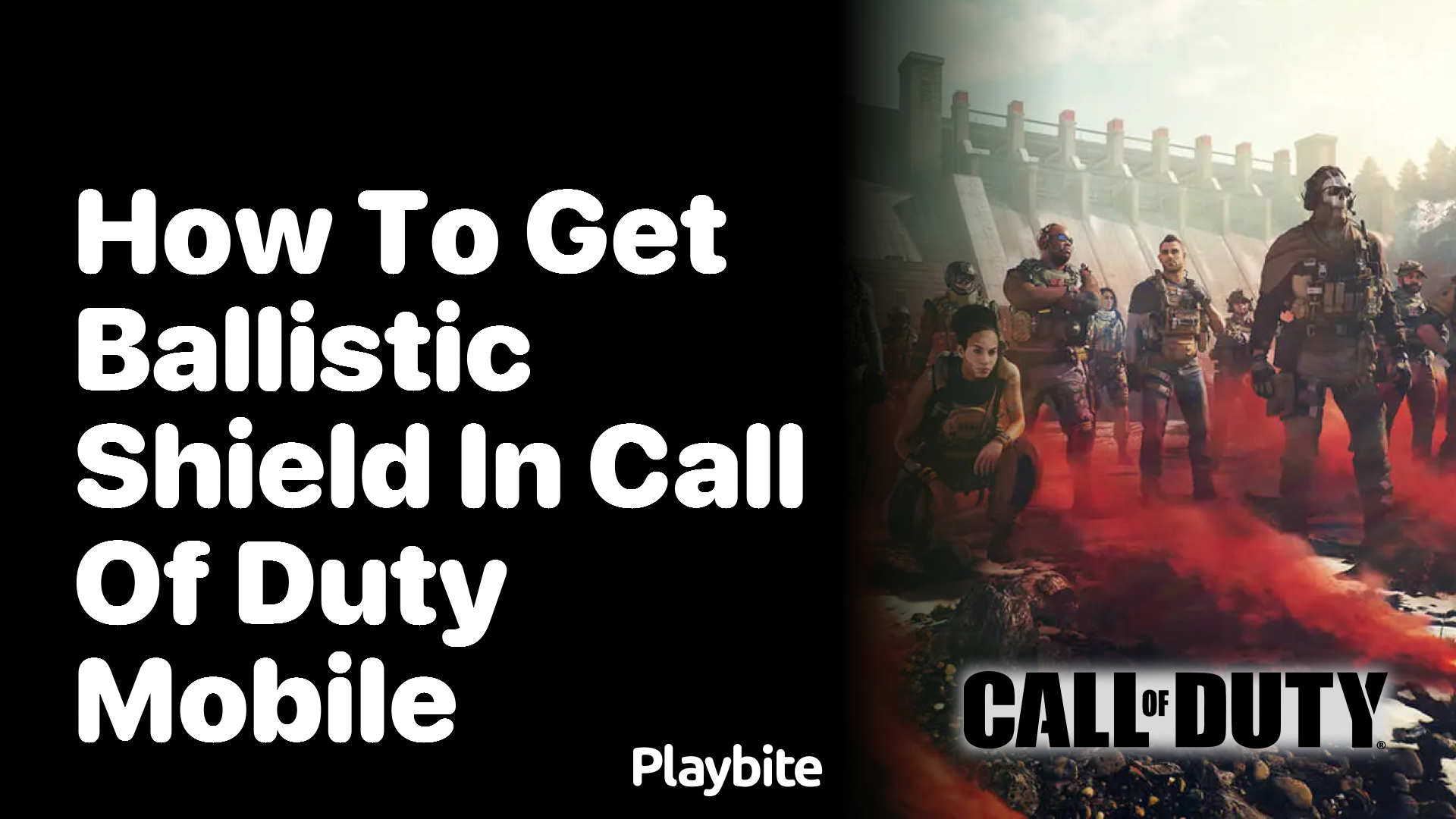 How to Get Ballistic Shield in Call of Duty Mobile