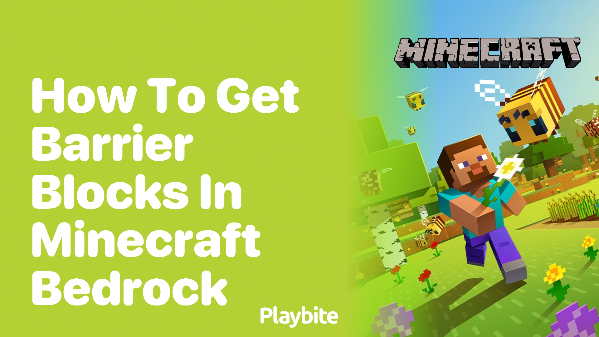 How to Get Barrier Blocks in Minecraft Bedrock