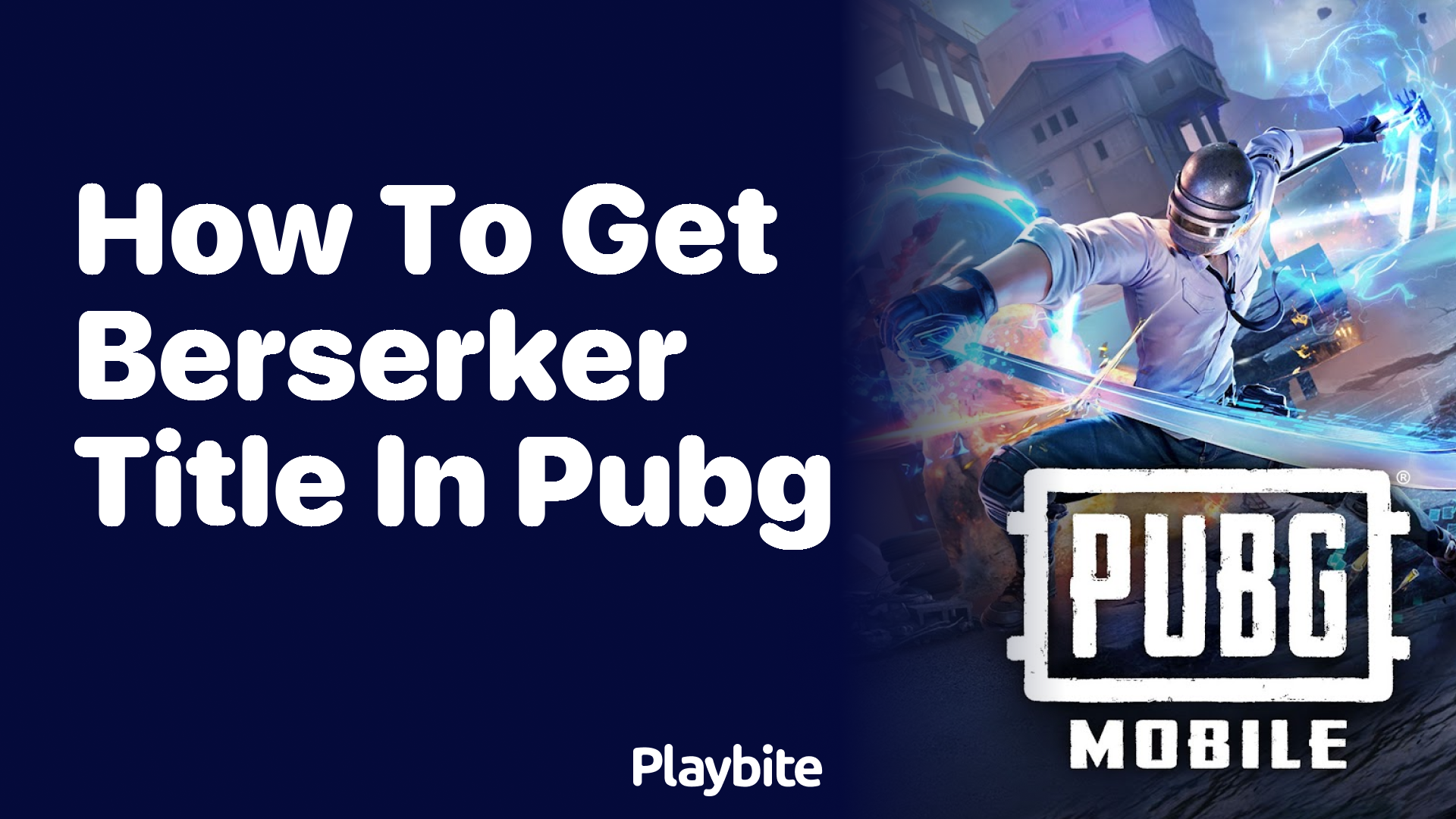 How to Get the Berserker Title in PUBG Mobile