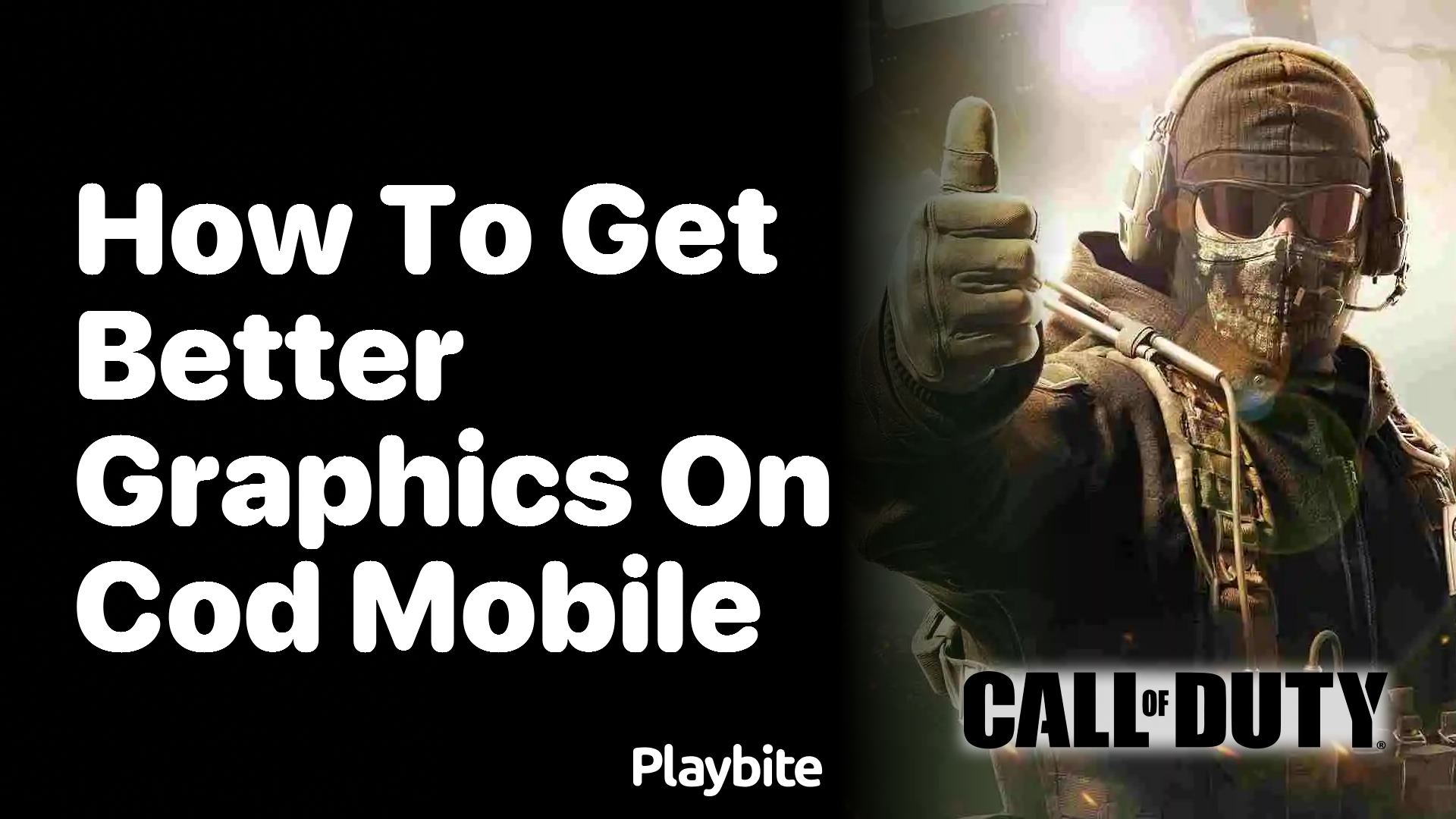 How to Get Better Graphics on COD Mobile