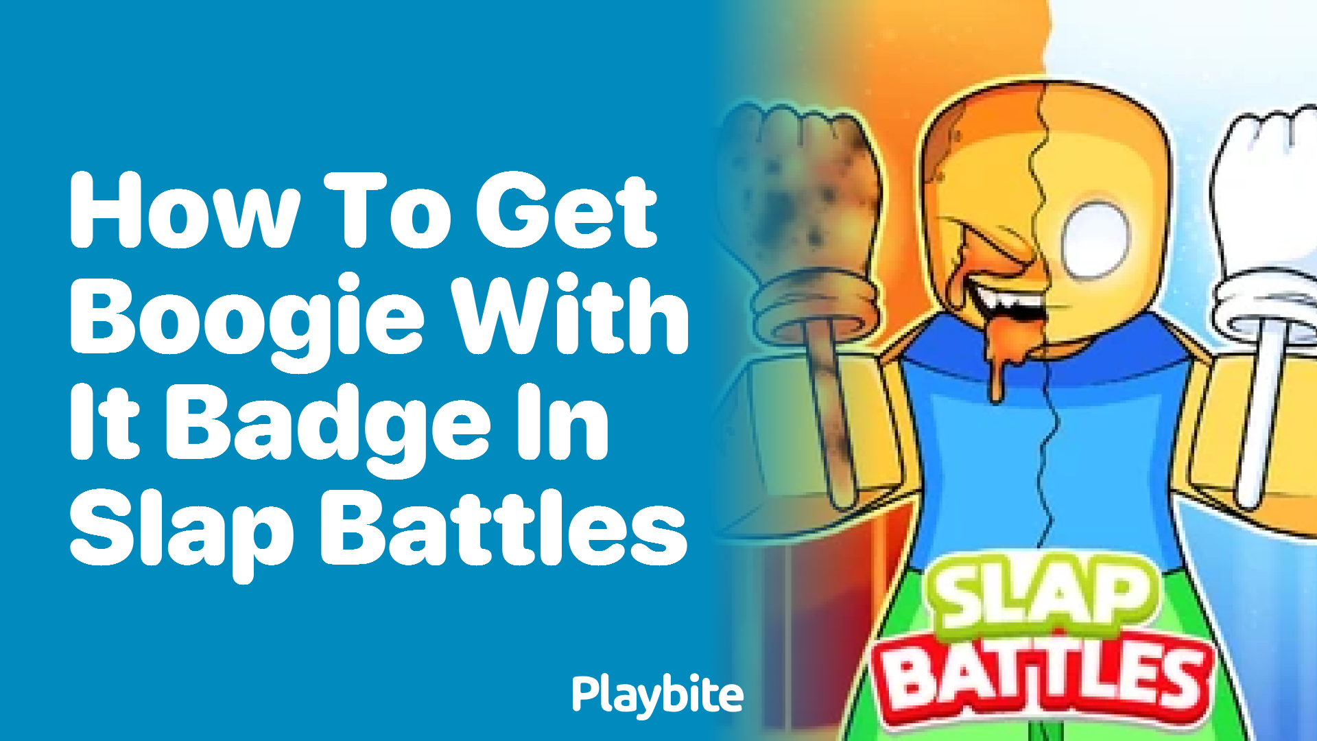 How to Get the Boogie With It Badge in Slap Battles