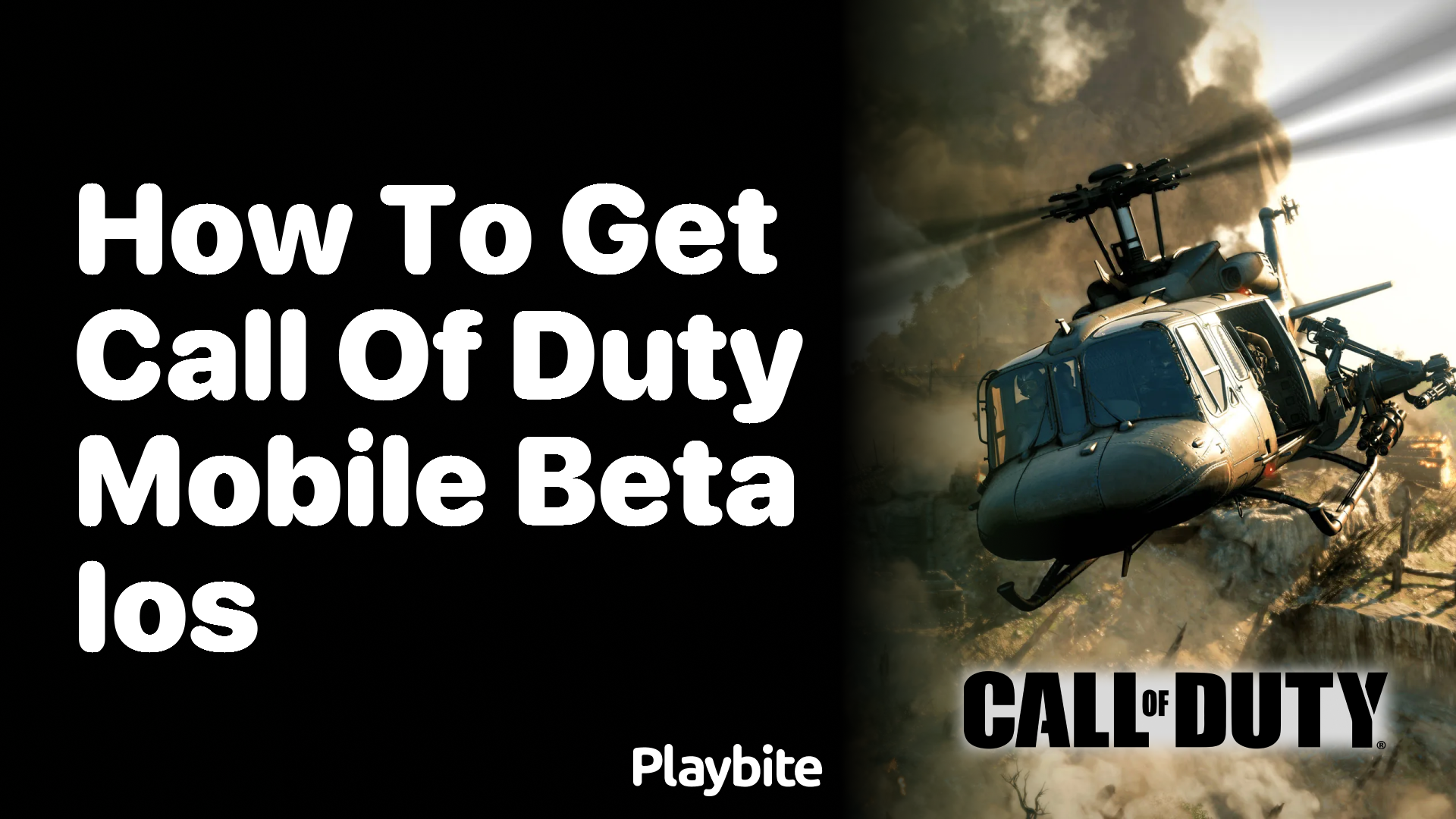 How to Get Call of Duty Mobile Beta on iOS