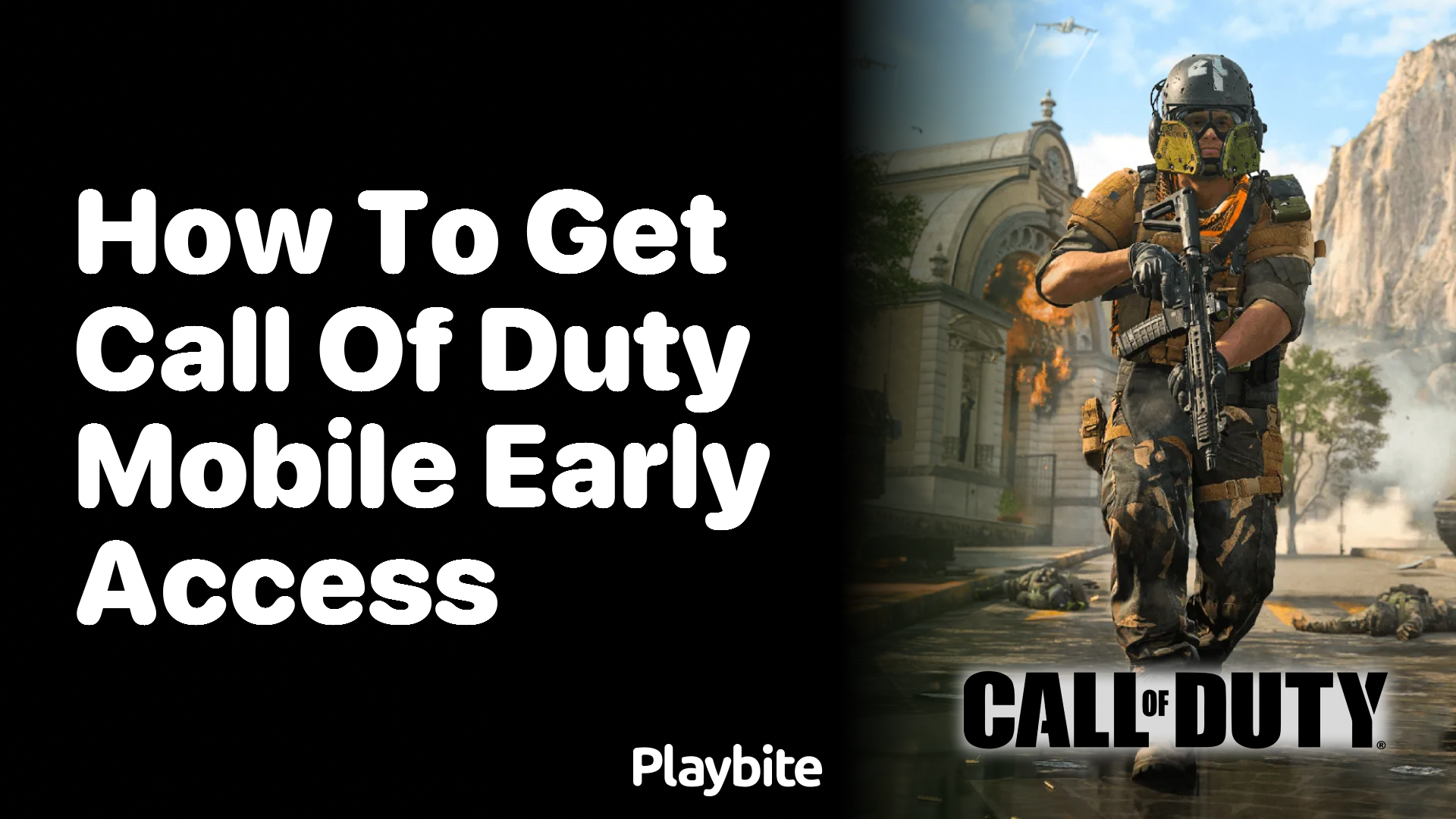 How to Get Early Access to Call of Duty Mobile