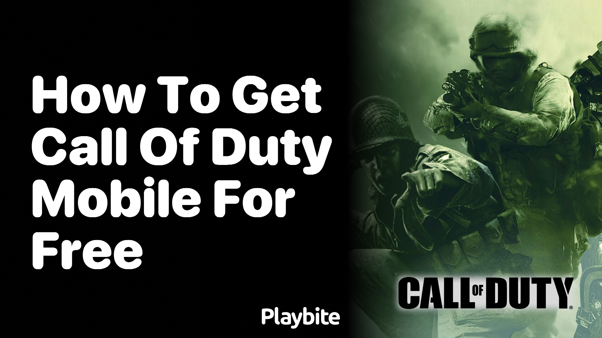 How to Get Call of Duty Mobile for Free