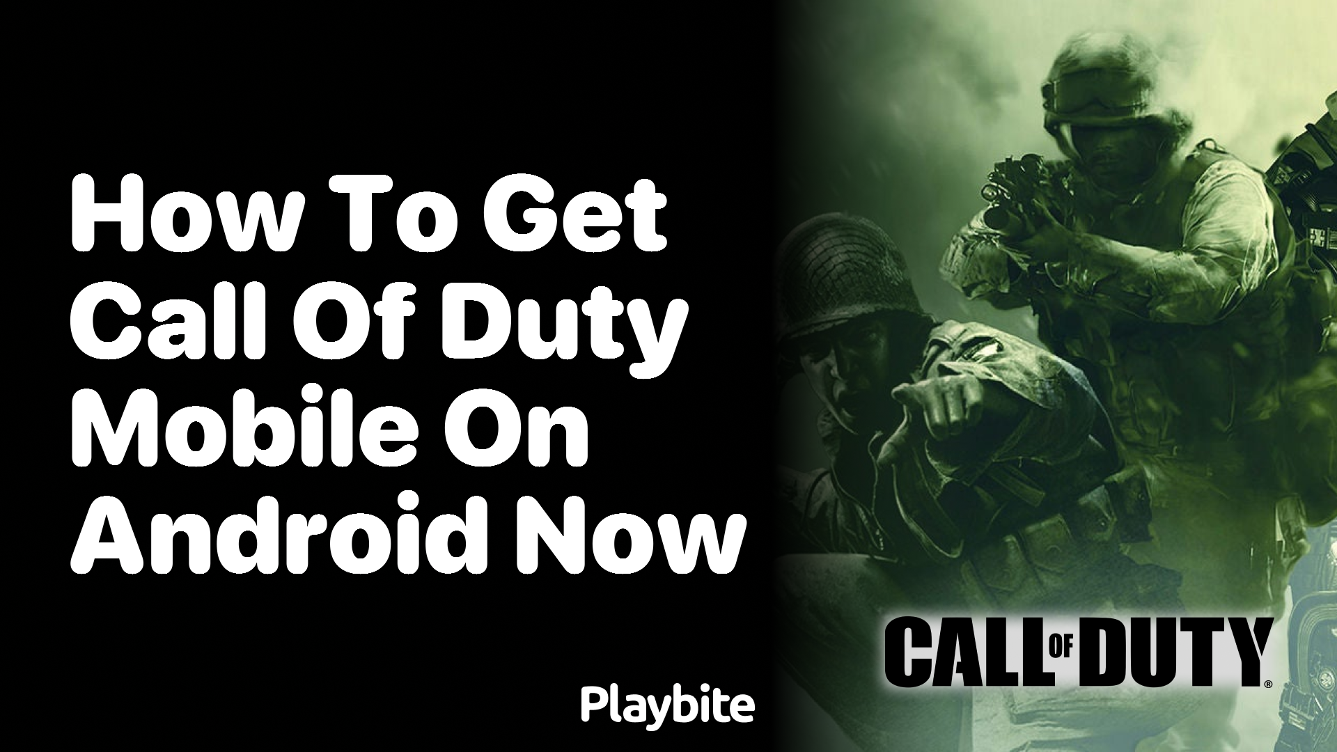 How to Get Call of Duty Mobile on Android Now