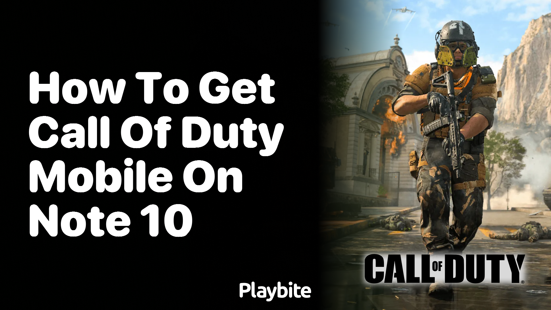 How to Get Call of Duty Mobile on Your Note 10