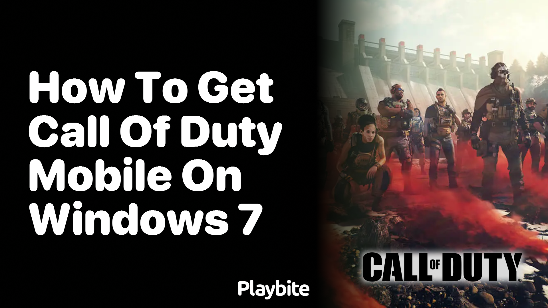 How to Get Call of Duty Mobile on Windows 7