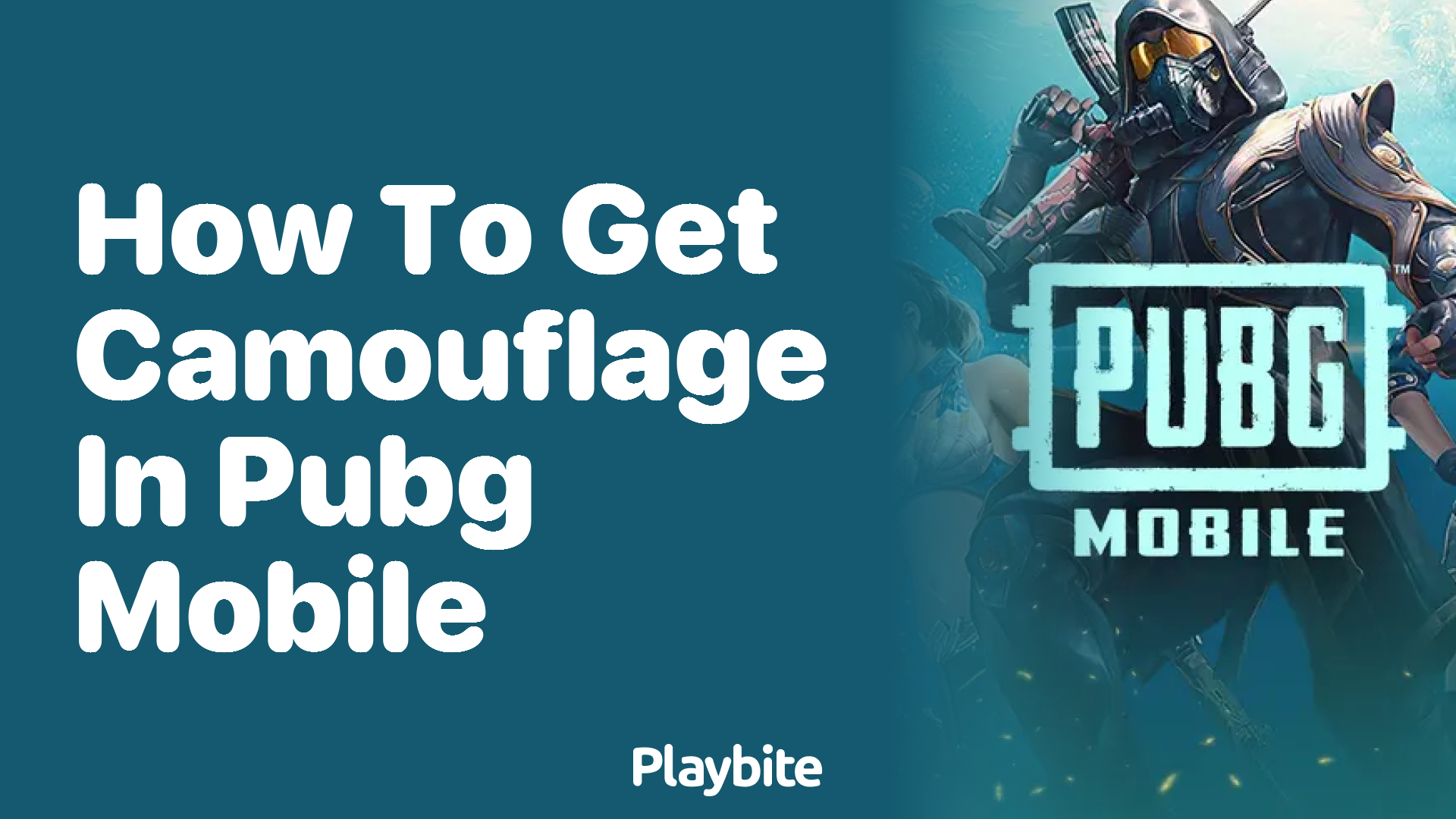 How to Get Camouflage in PUBG Mobile