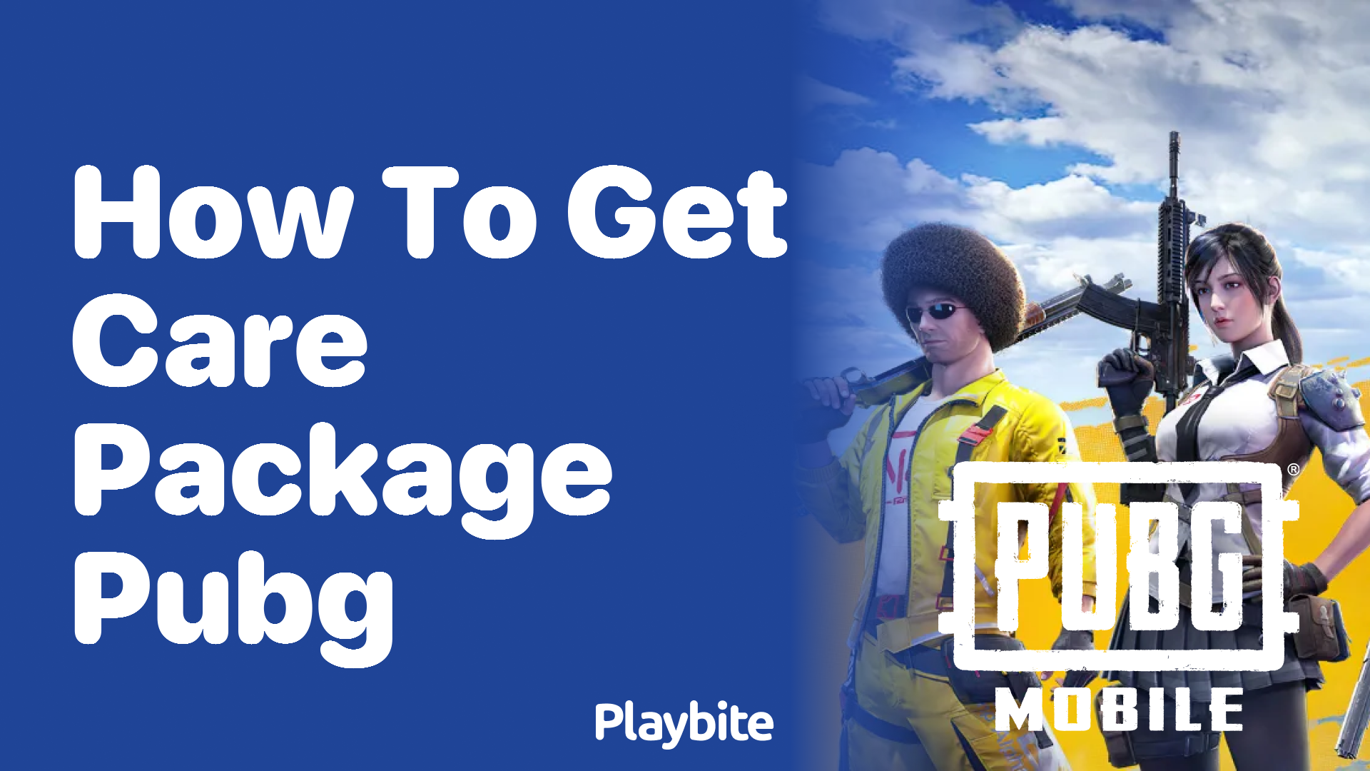 How to Get a Care Package in PUBG Mobile