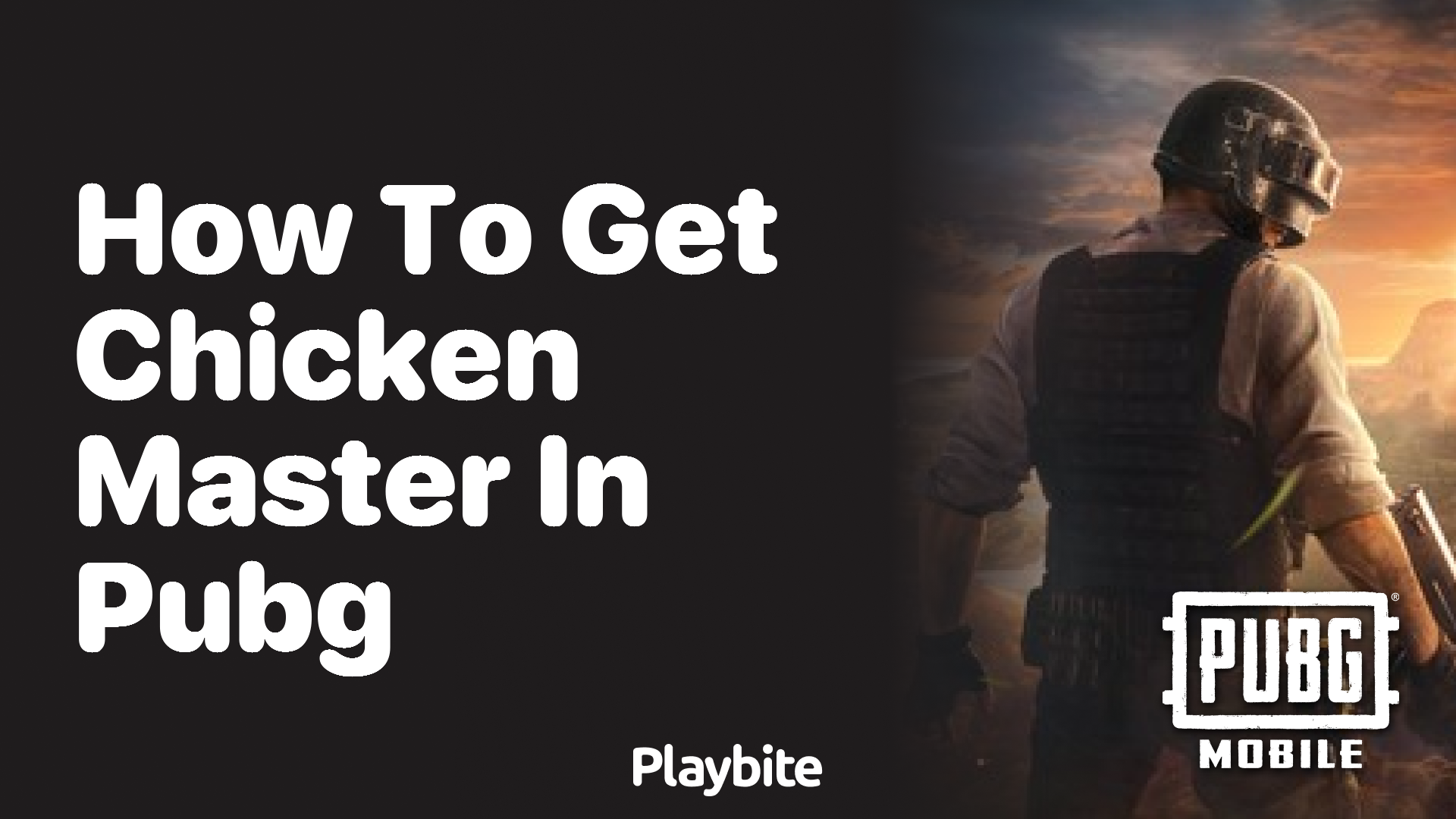 How to Get Chicken Master in PUBG Mobile