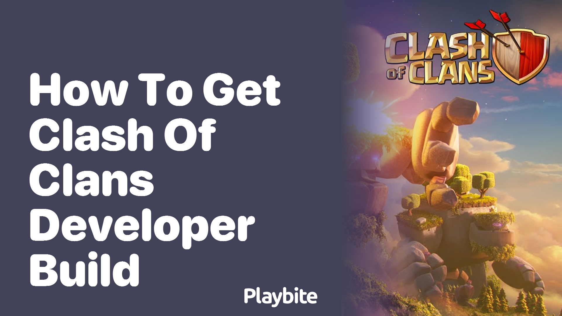 How to Get the Clash of Clans Developer Build