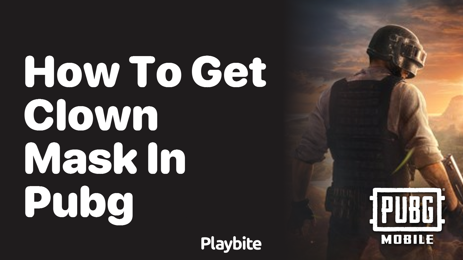 How to Get the Clown Mask in PUBG Mobile