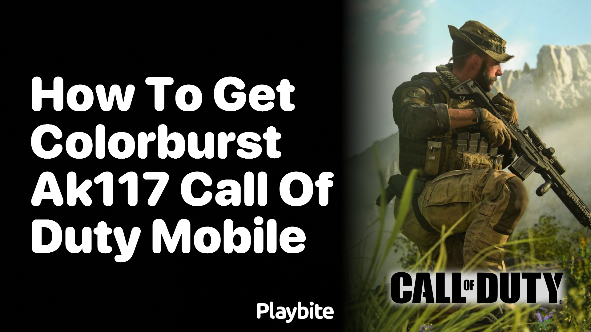 How to Get the Colorburst AK117 in Call of Duty Mobile