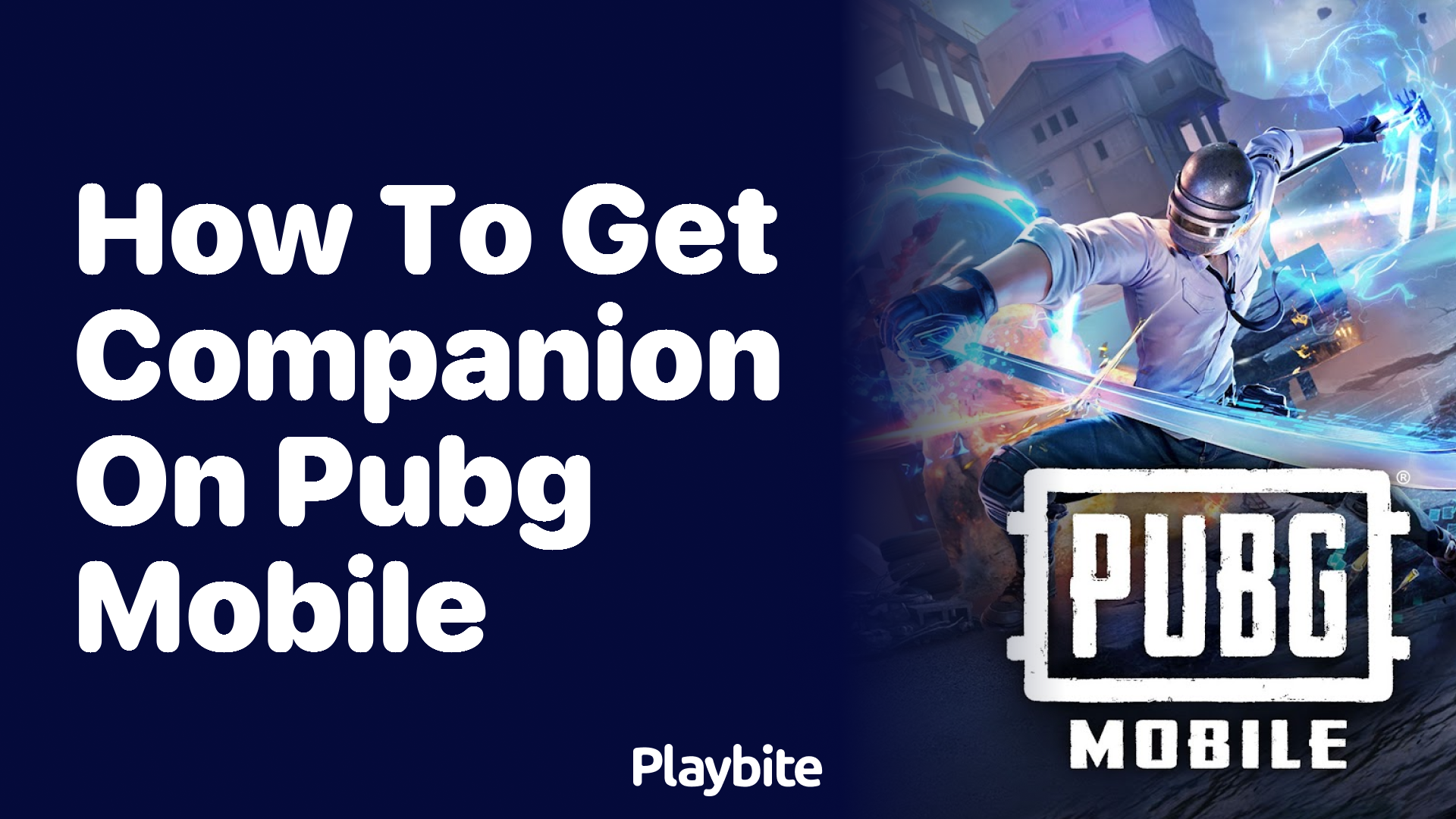 How to Get a Companion on PUBG Mobile