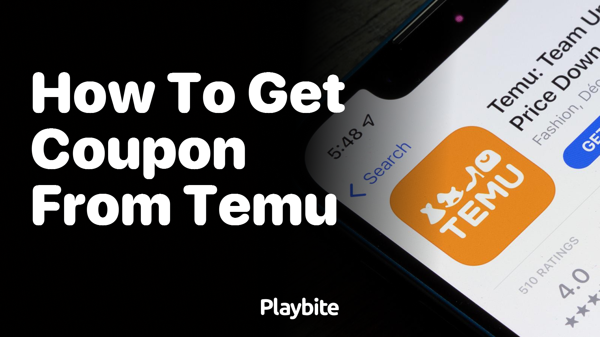 How to Snag a Coupon from Temu