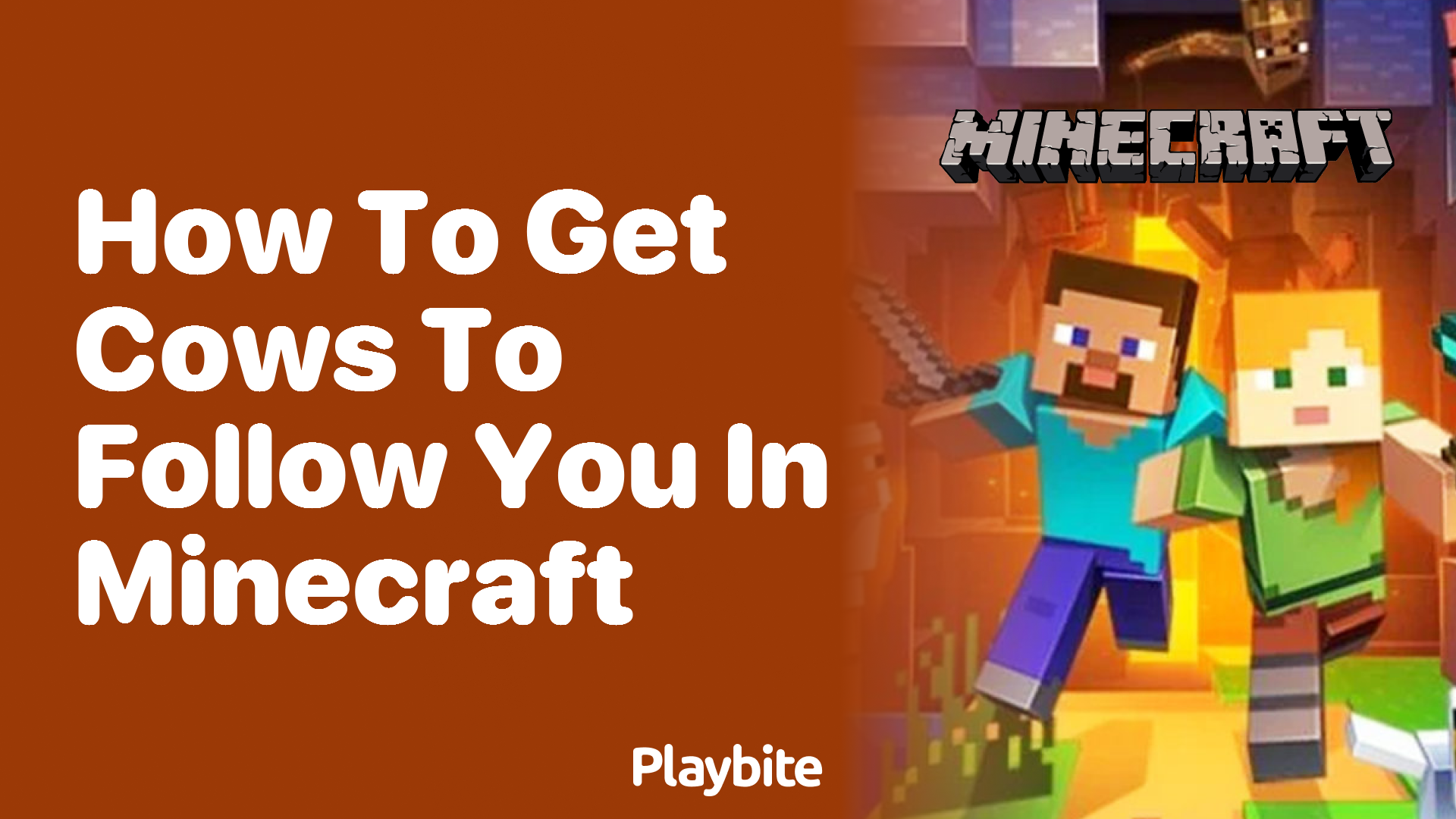 How to Get Cows to Follow You in Minecraft: A Simple Guide