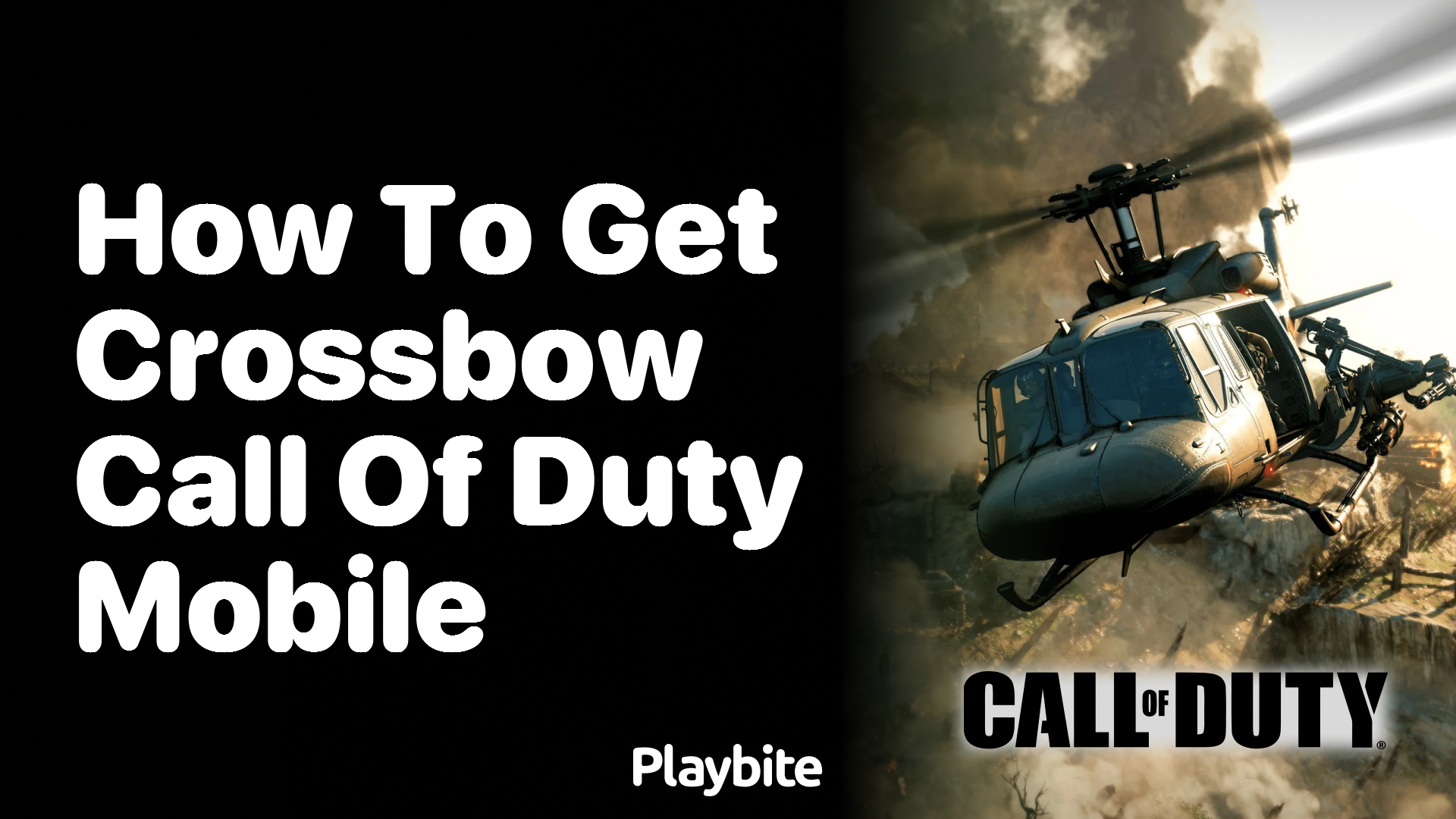 How to Get the Crossbow in Call of Duty Mobile