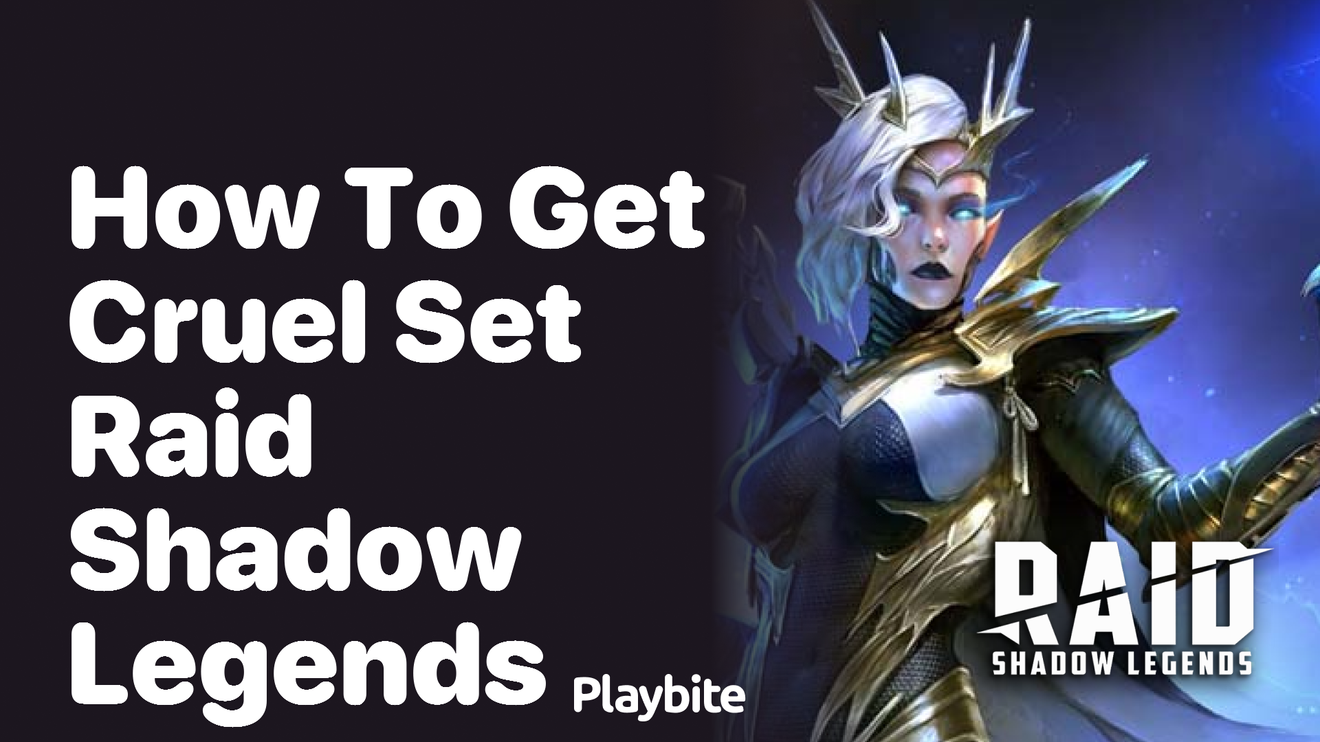 How to Get the Cruel Set in Raid Shadow Legends