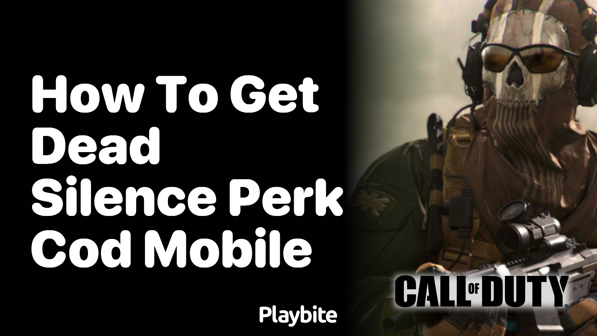 How to Get the Dead Silence Perk in COD Mobile - Playbite