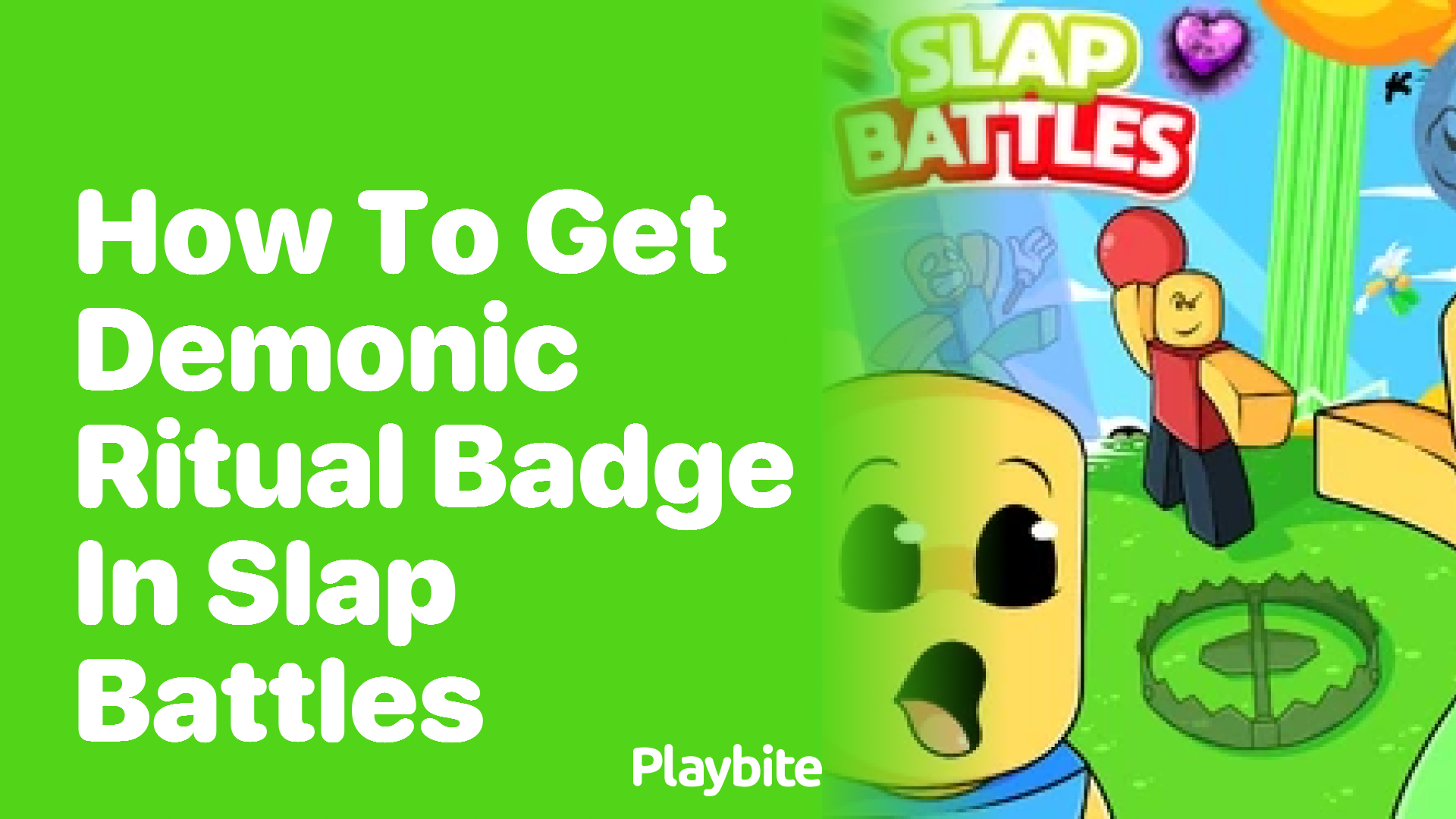 How to Get the Demonic Ritual Badge in Slap Battles