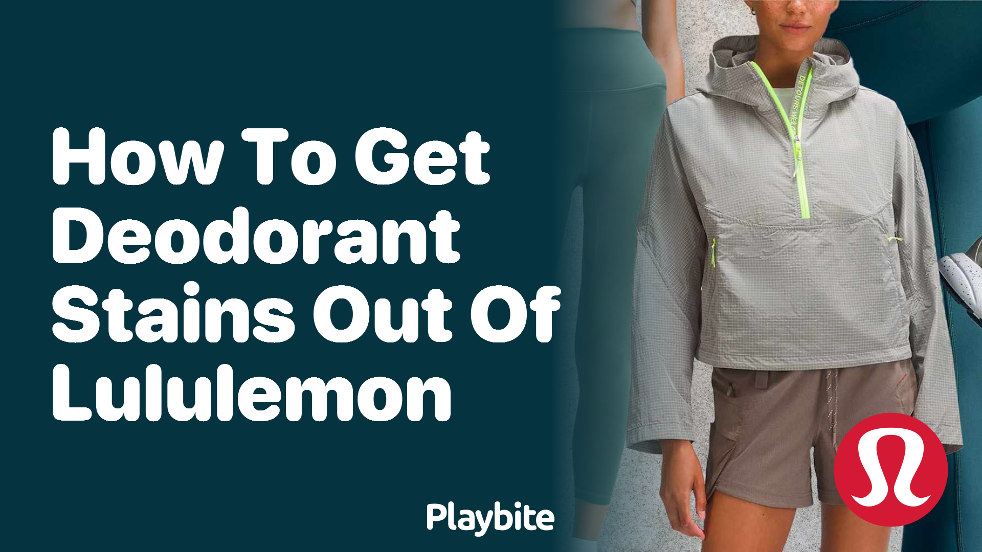 How to Get Deodorant Stains Out of Lululemon Gear