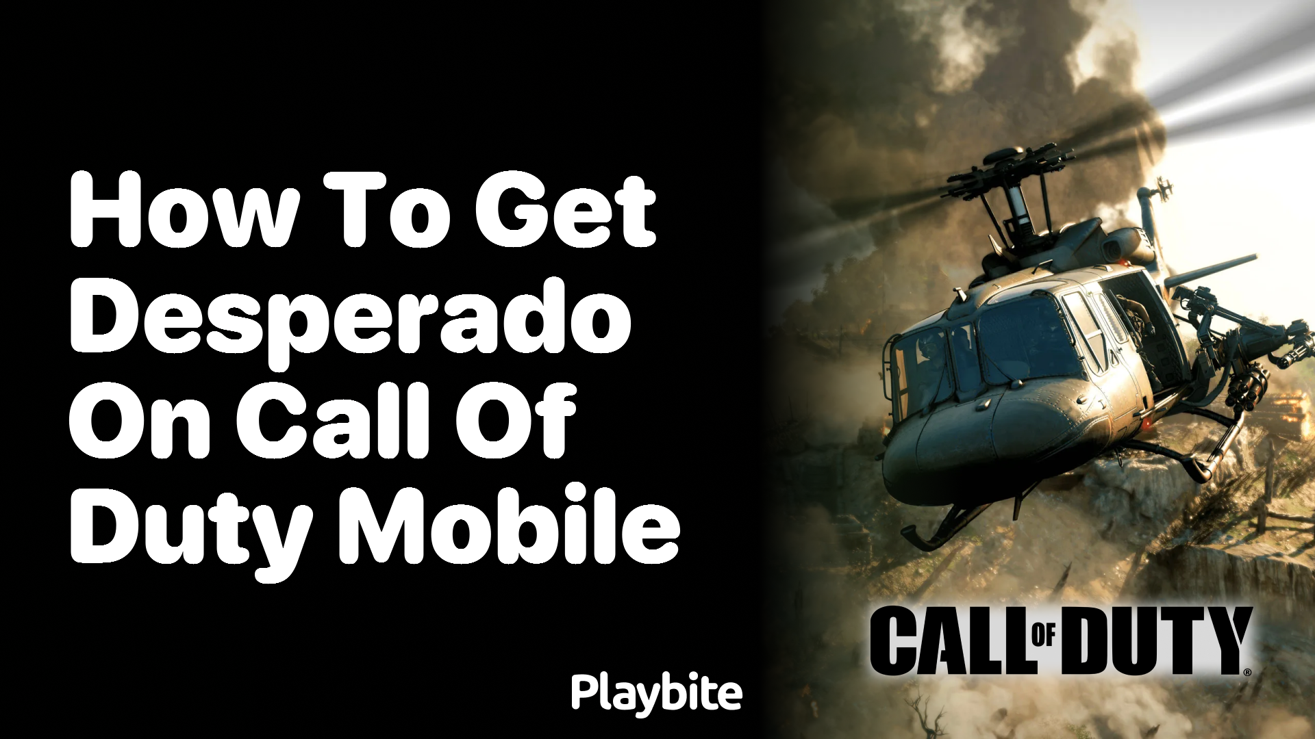 How to Get Desperado on Call of Duty Mobile