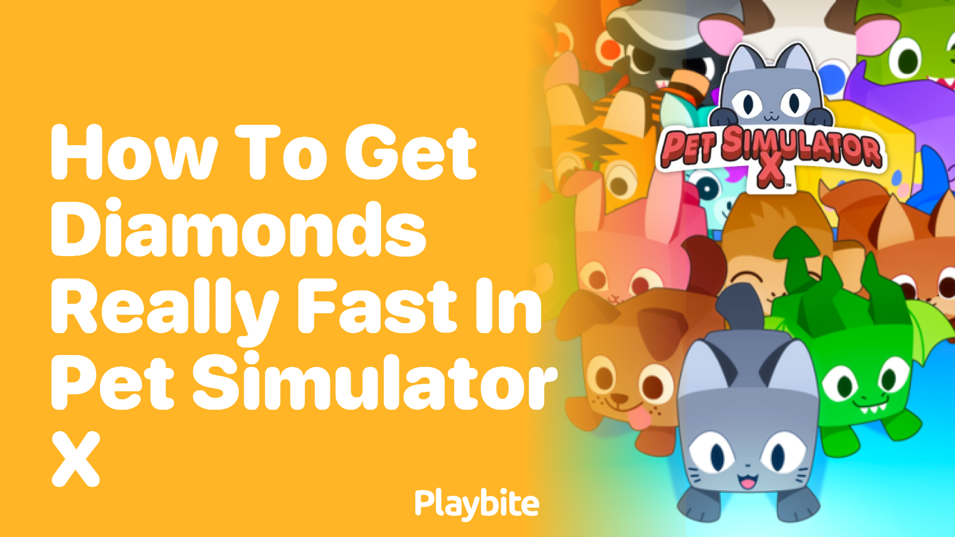 How to Get Diamonds Really Fast in Pet Simulator X