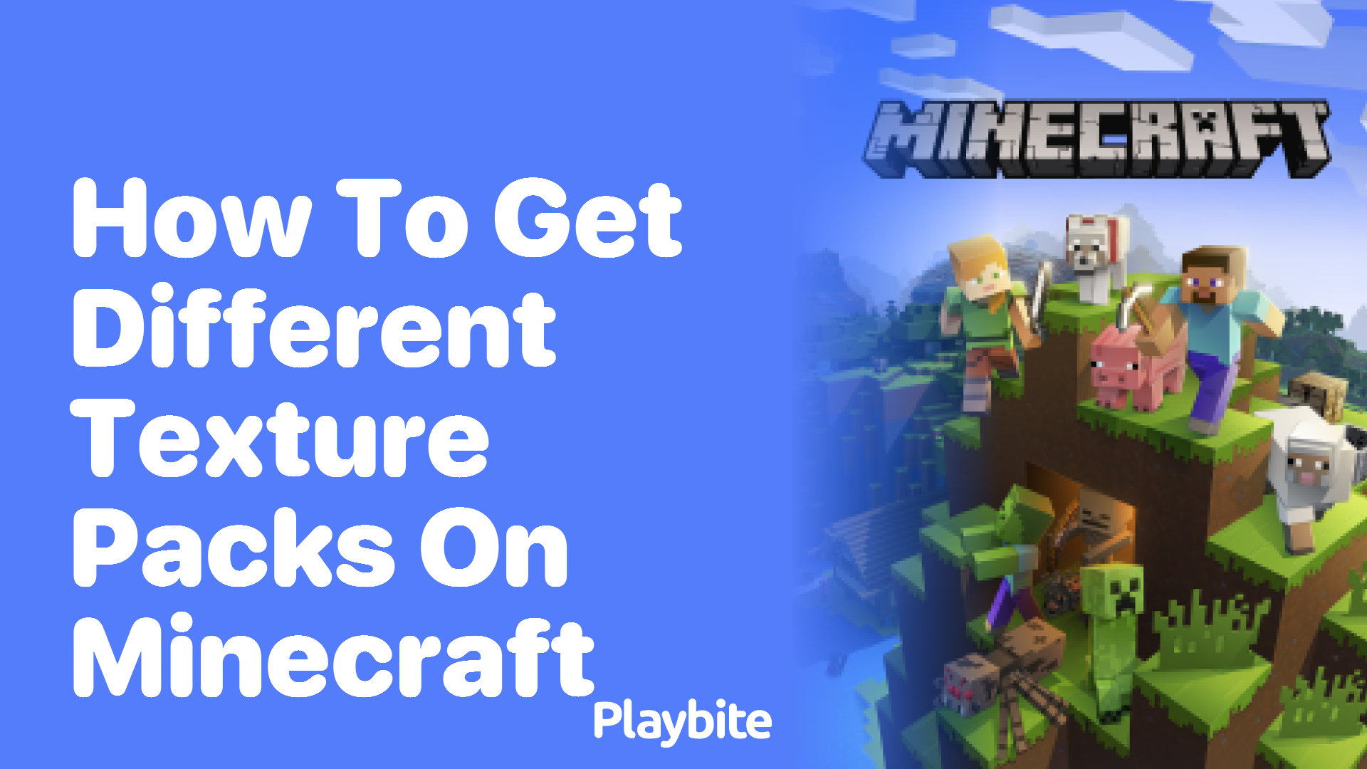 How to Get Different Texture Packs on Minecraft