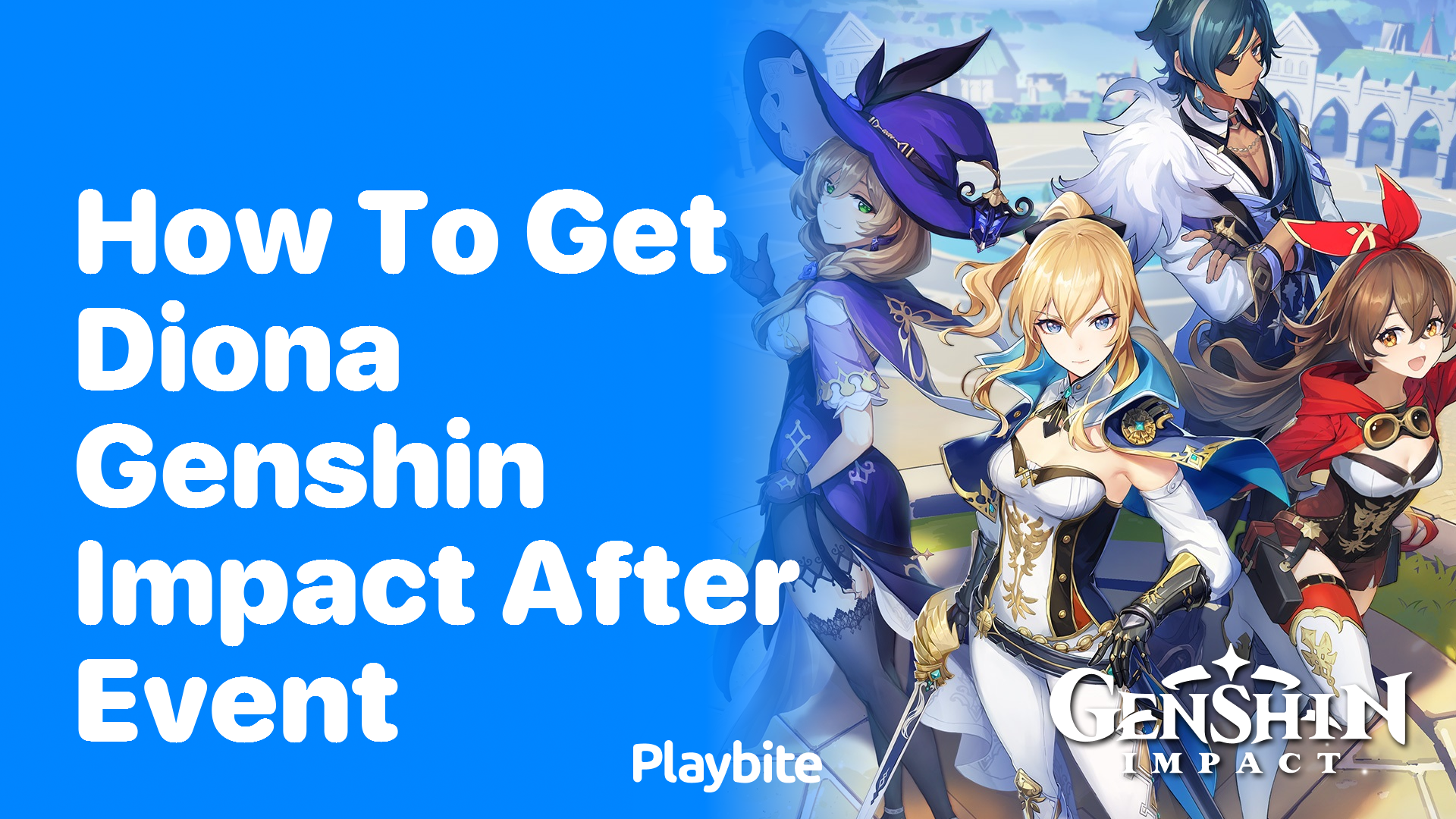 How to Get Diona in Genshin Impact After the Event - Playbite