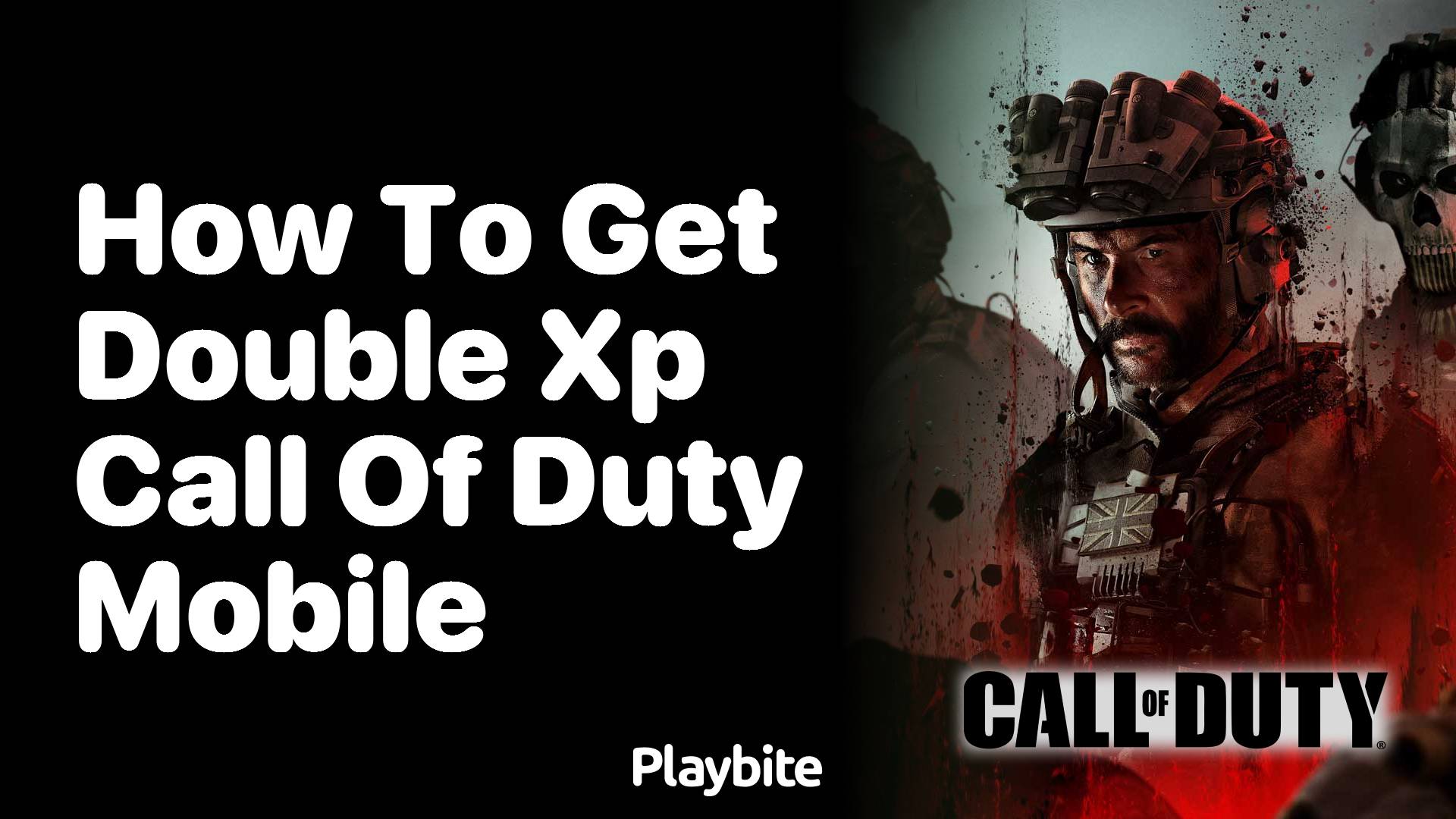 How to Get Double XP in Call of Duty Mobile