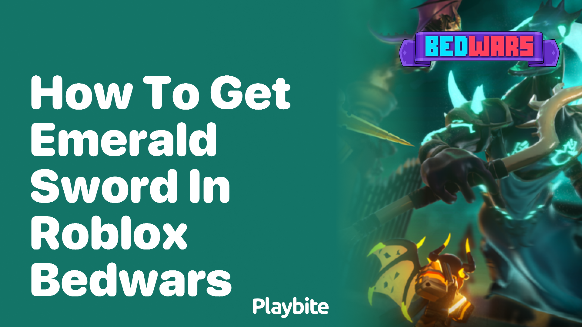 How to Get the Emerald Sword in Roblox Bedwars