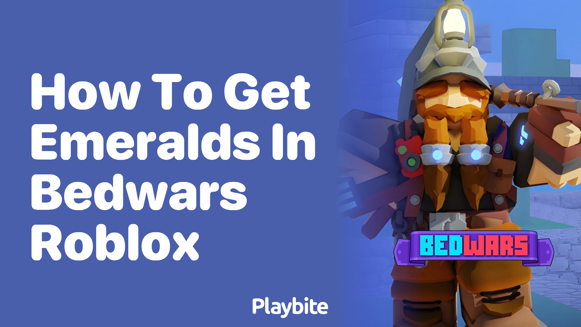 How to Get Emeralds in Bedwars Roblox