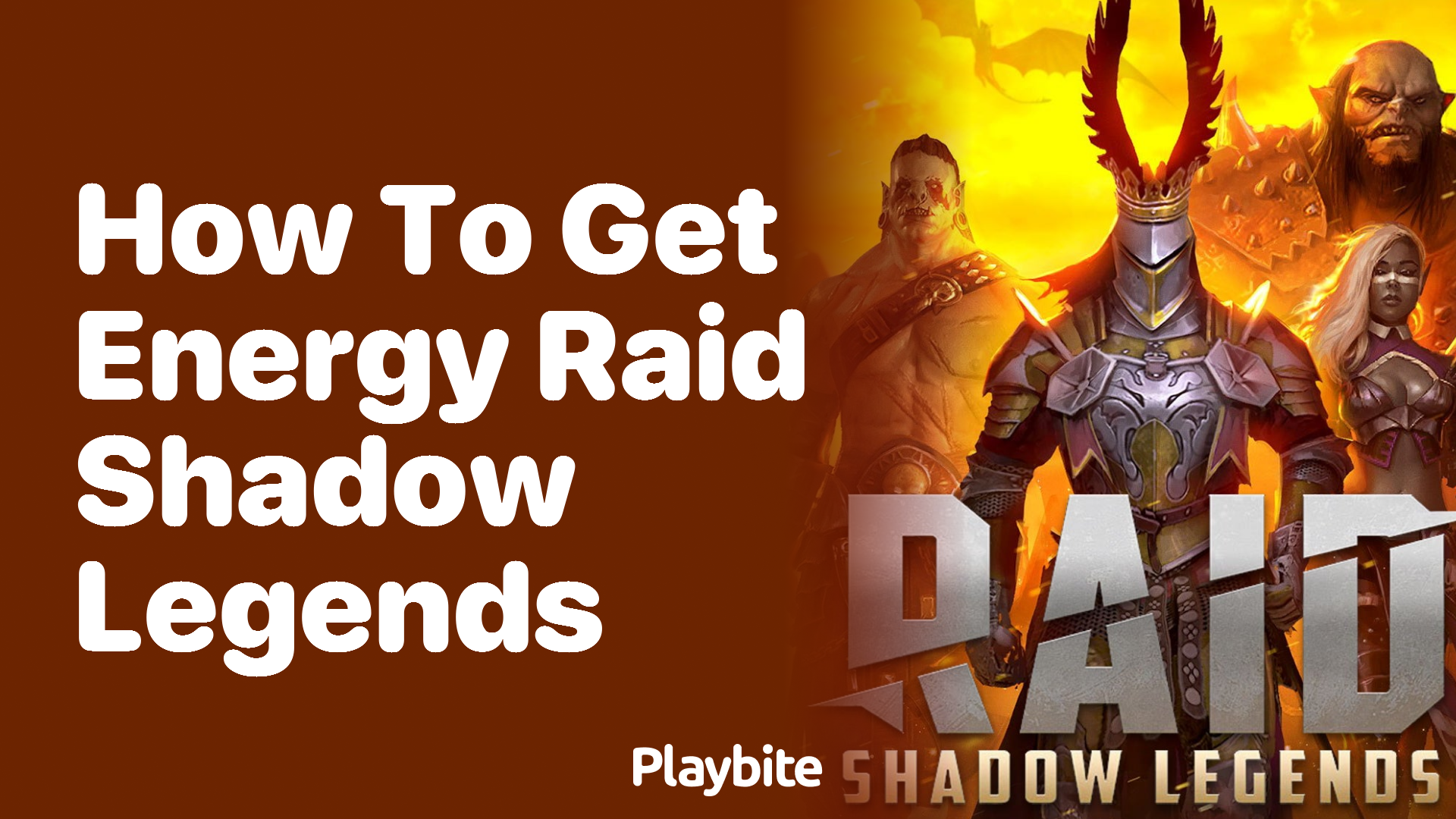 How to Get Energy in Raid Shadow Legends