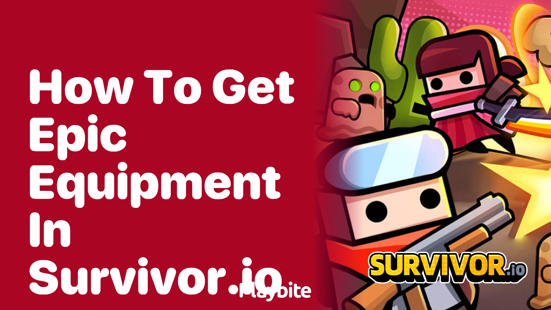 How to Get Epic Equipment in Survivor.io