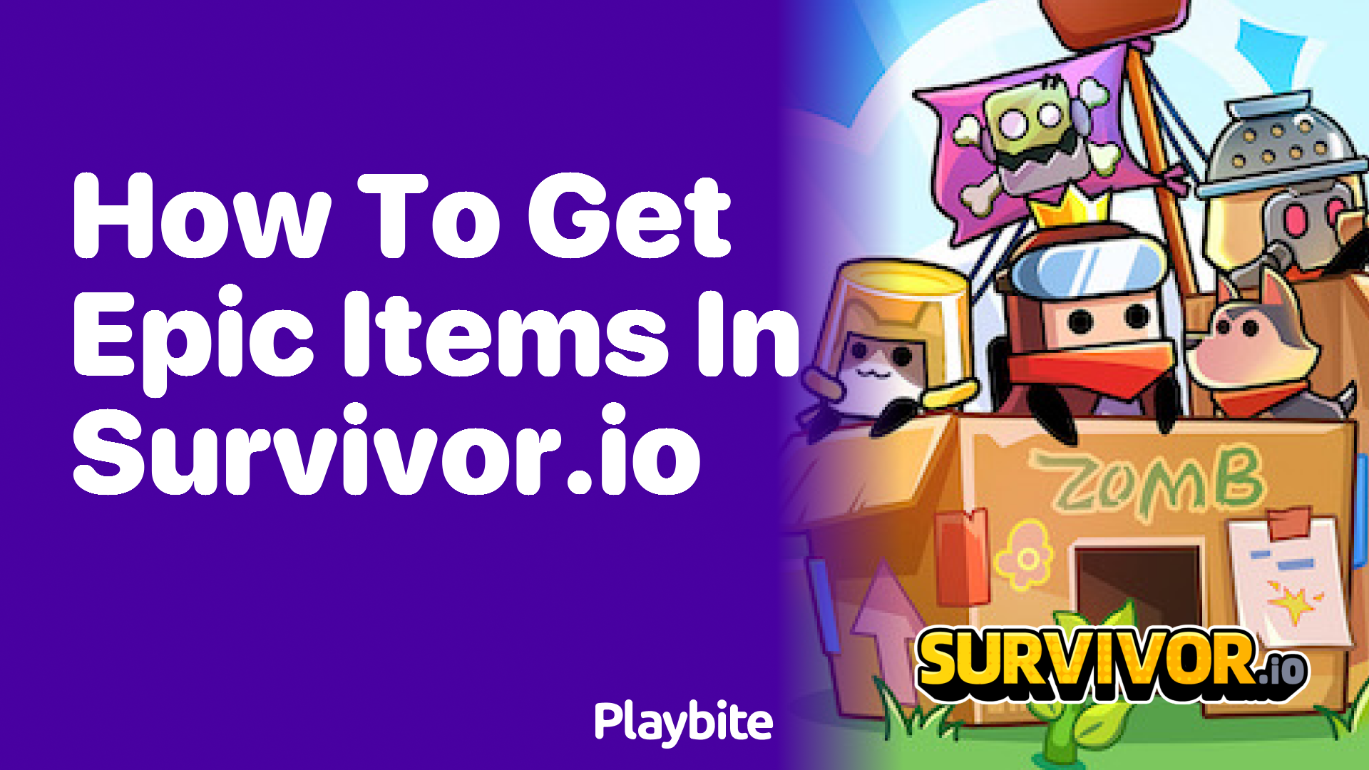 How to Get Epic Items in Survivor.io