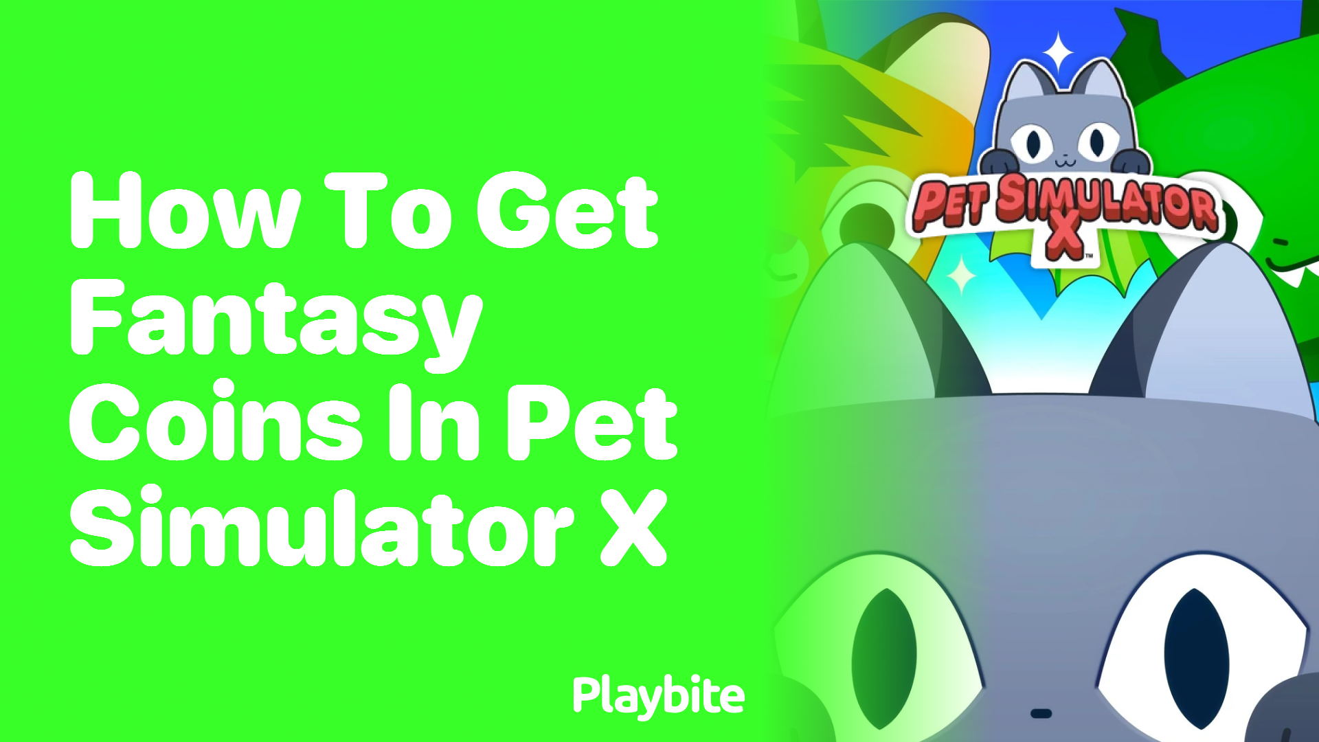 How to Get Fantasy Coins in Pet Simulator X