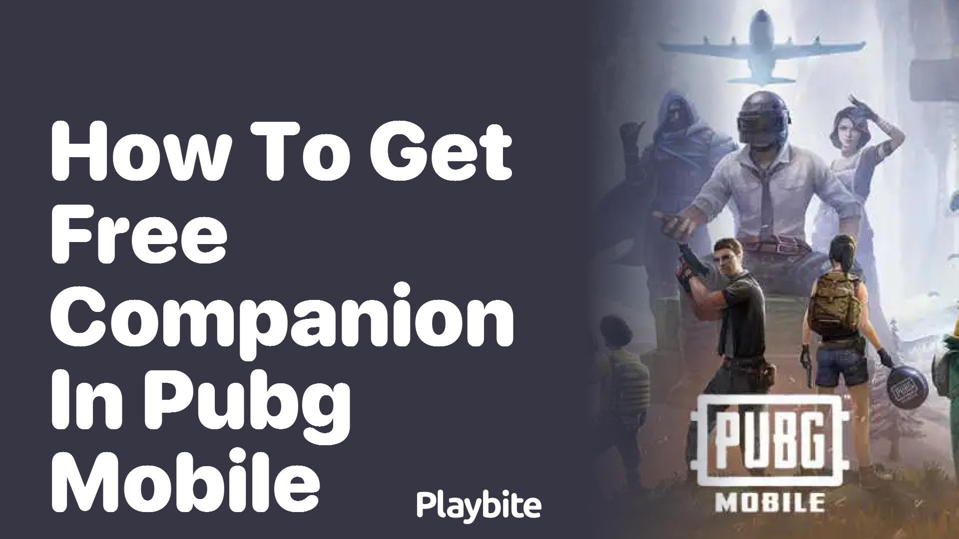 How to Get a Free Companion in PUBG Mobile