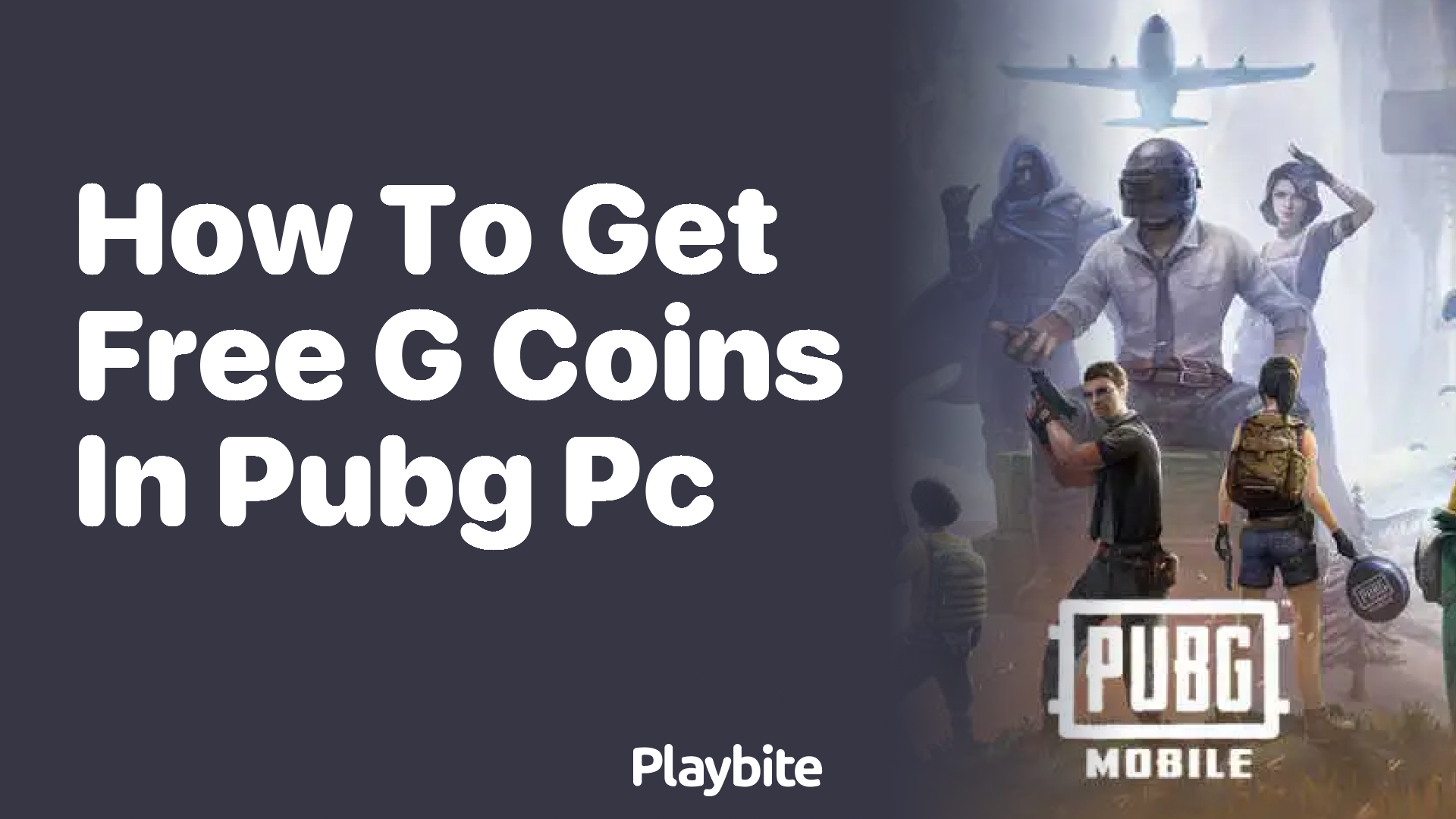 How to Get Free G-Coins in PUBG Mobile