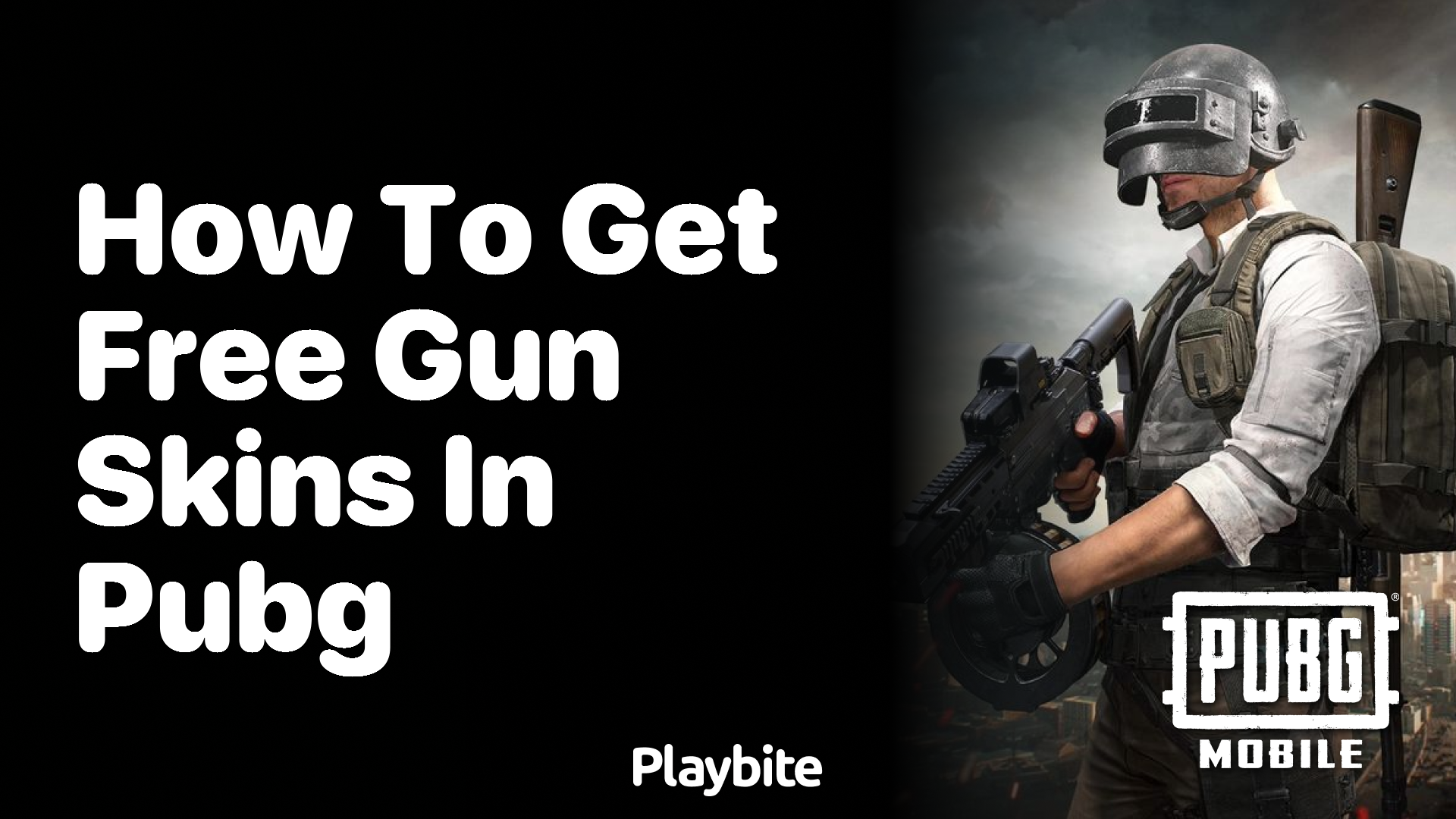 How to Get Free Gun Skins in PUBG Mobile