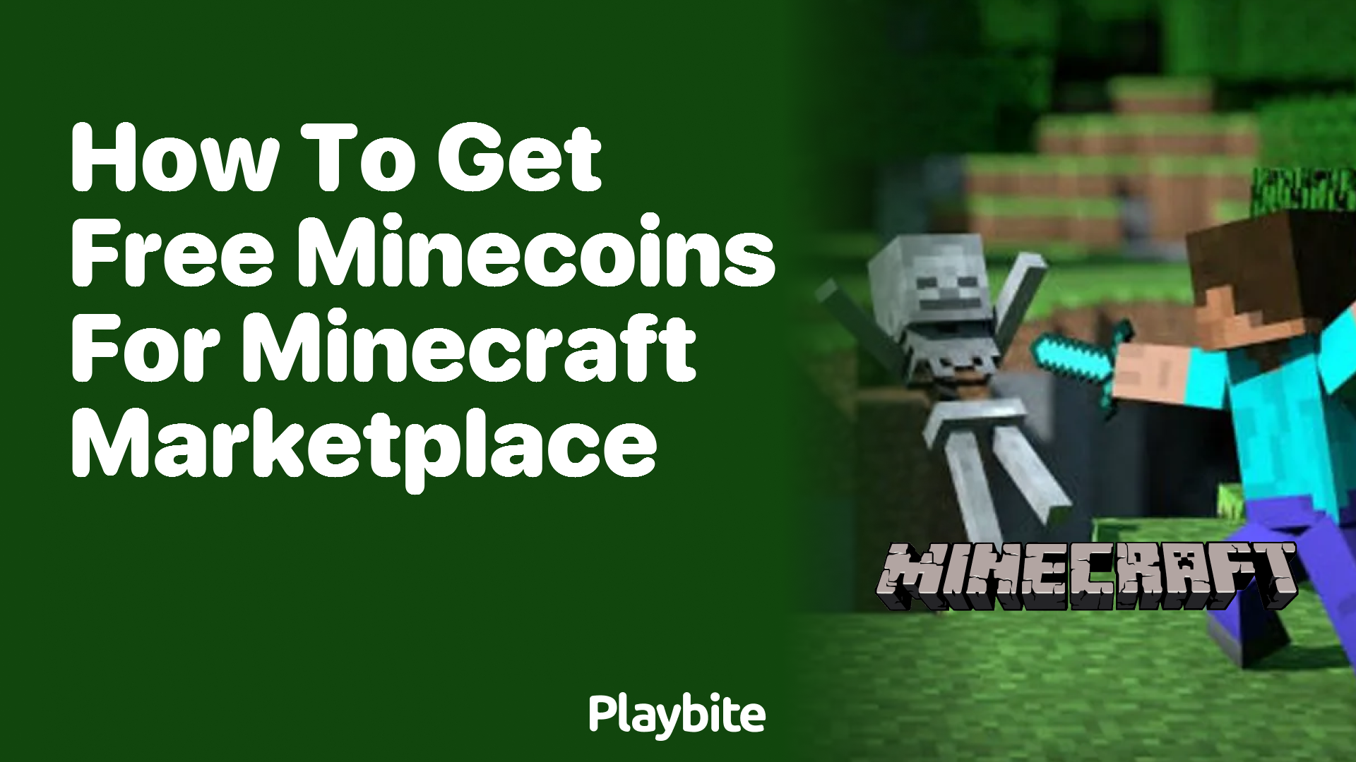 How to Get Free Minecoins for Minecraft Marketplace