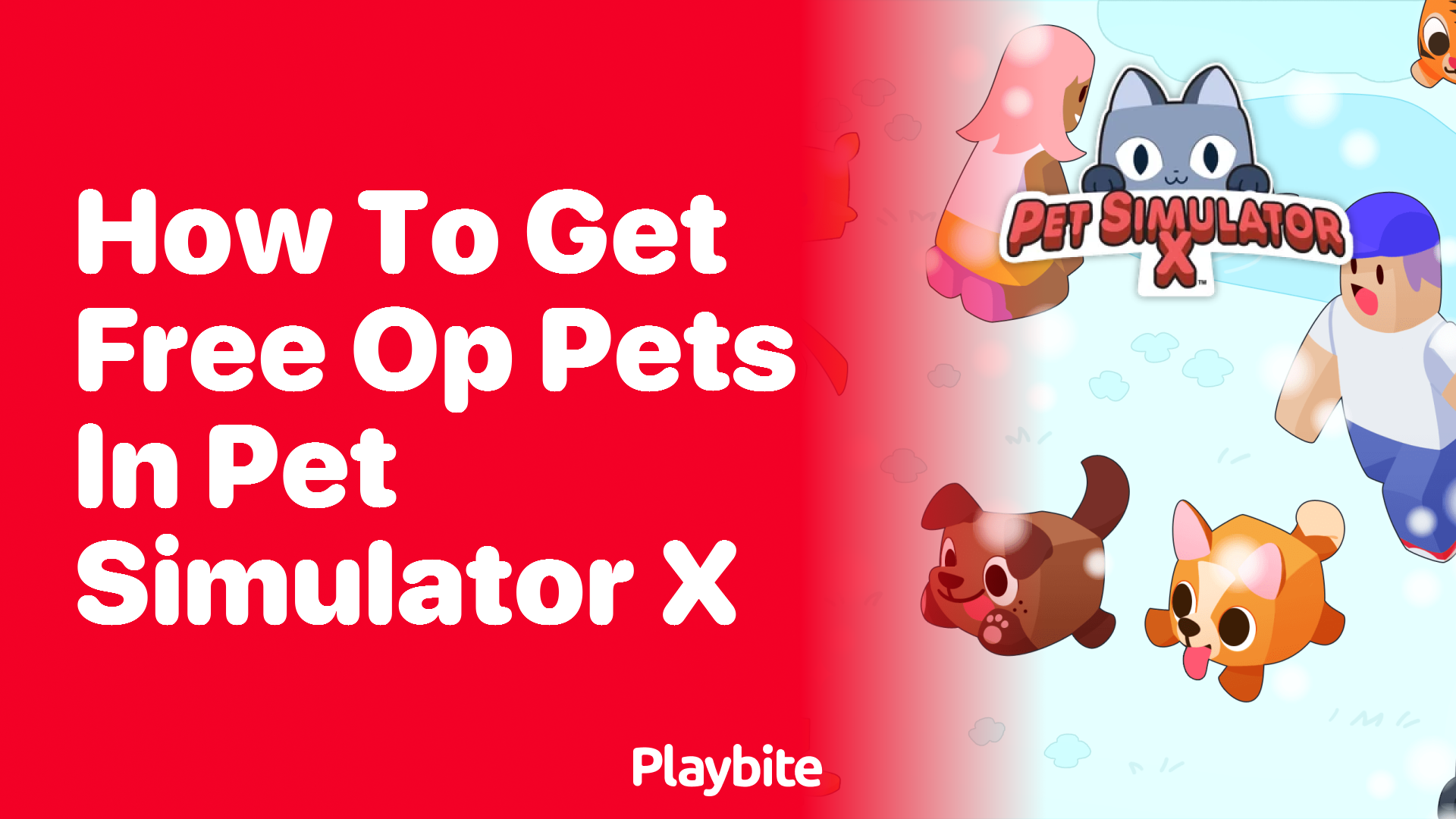 How to Get Free OP Pets in Pet Simulator X