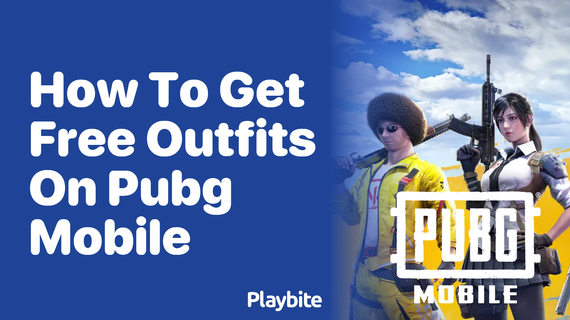 How to Get Free Outfits on PUBG Mobile