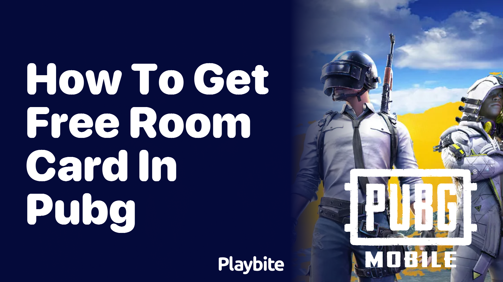 How to Get a Free Room Card in PUBG Mobile