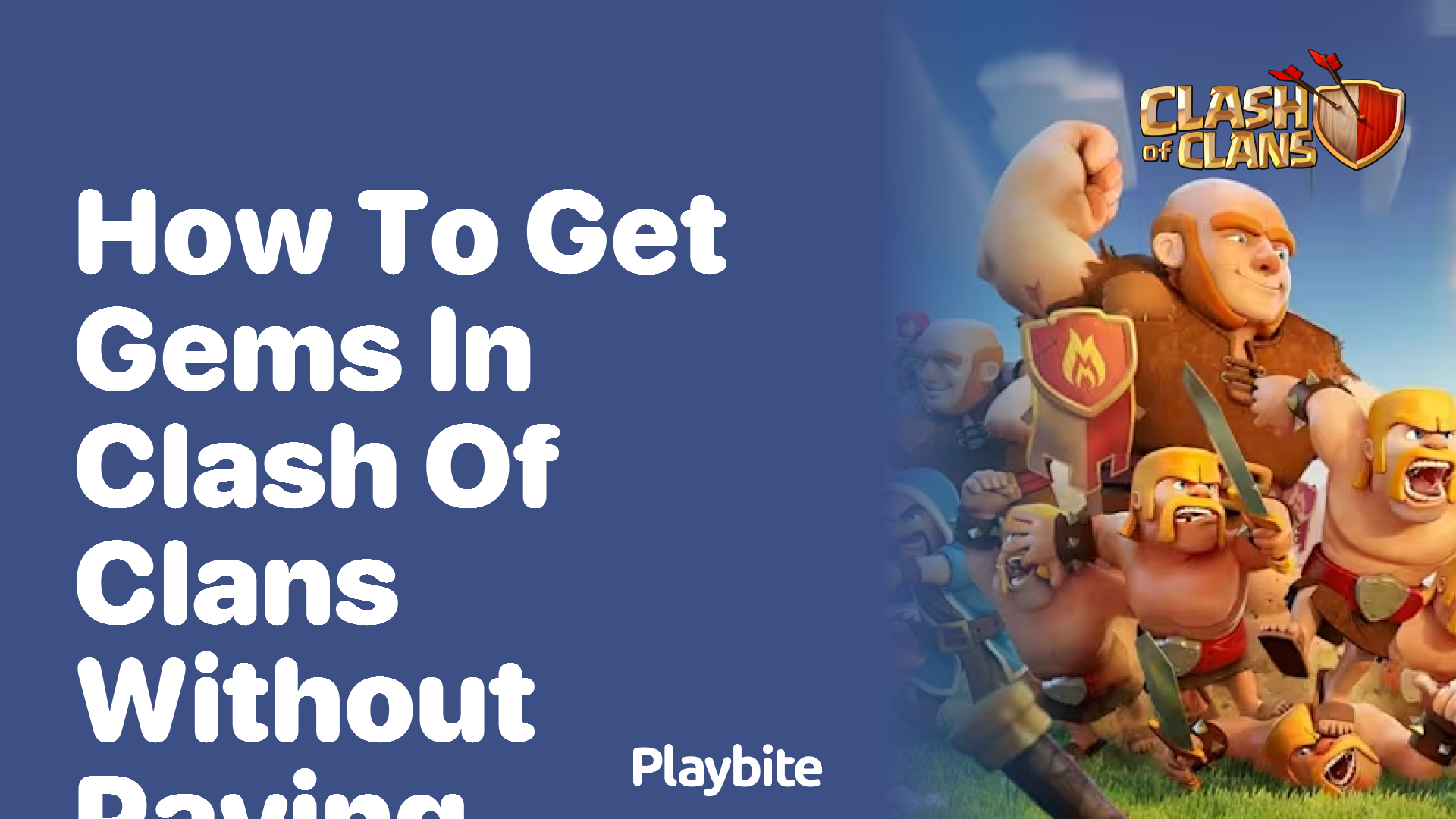 How to Get Gems in Clash of Clans Without Paying