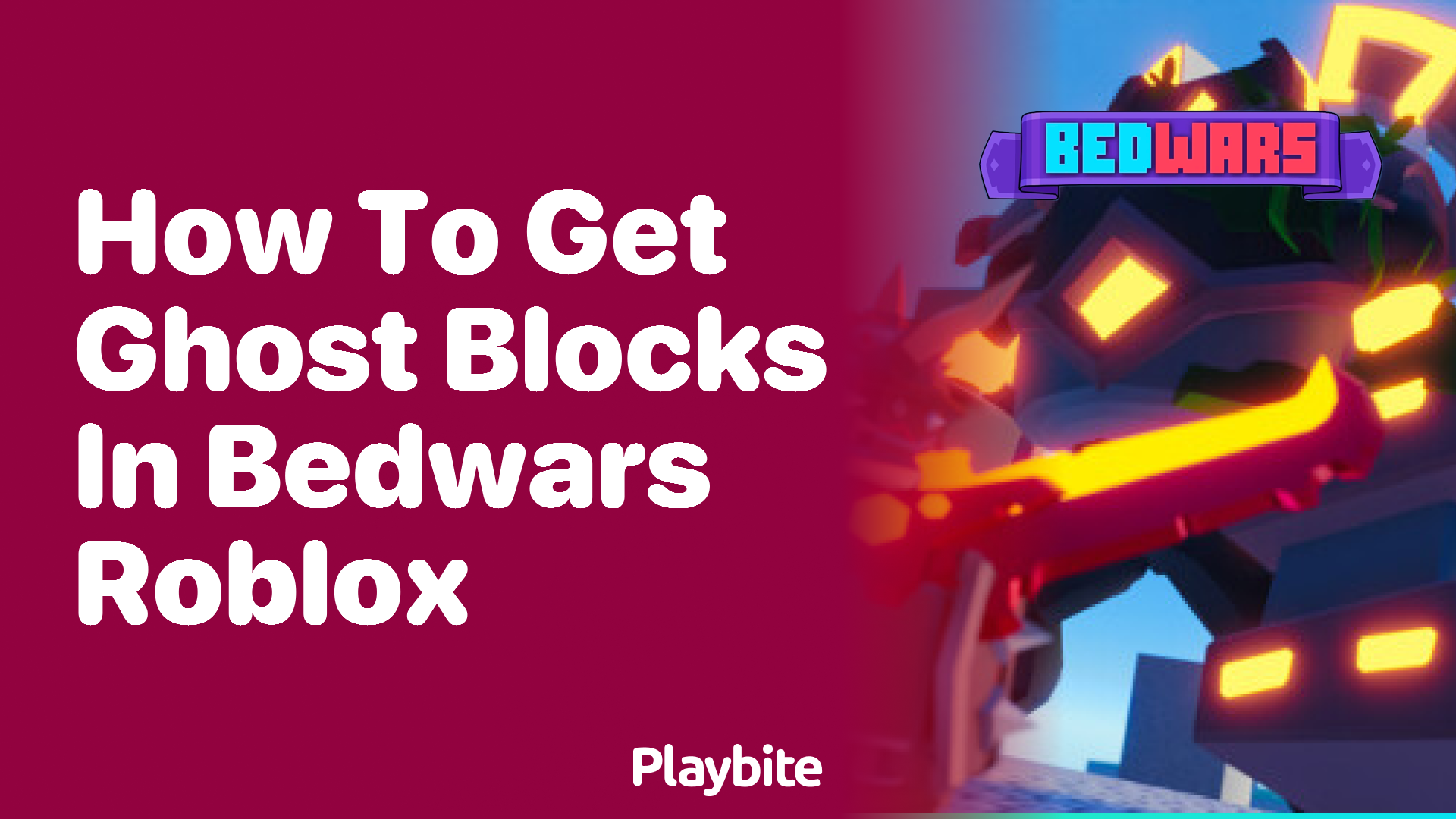 How to Get Ghost Blocks in Bedwars Roblox